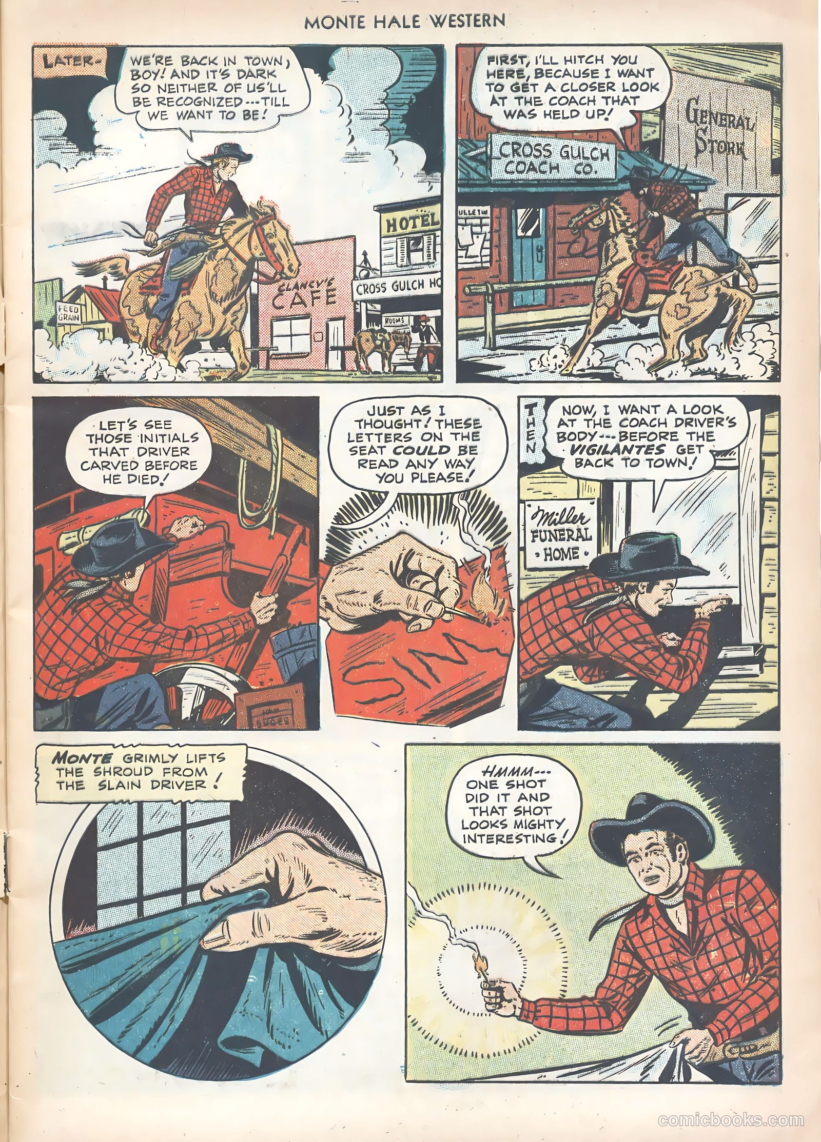 Monte Hale Western #43 (1949) — page 9 of 52