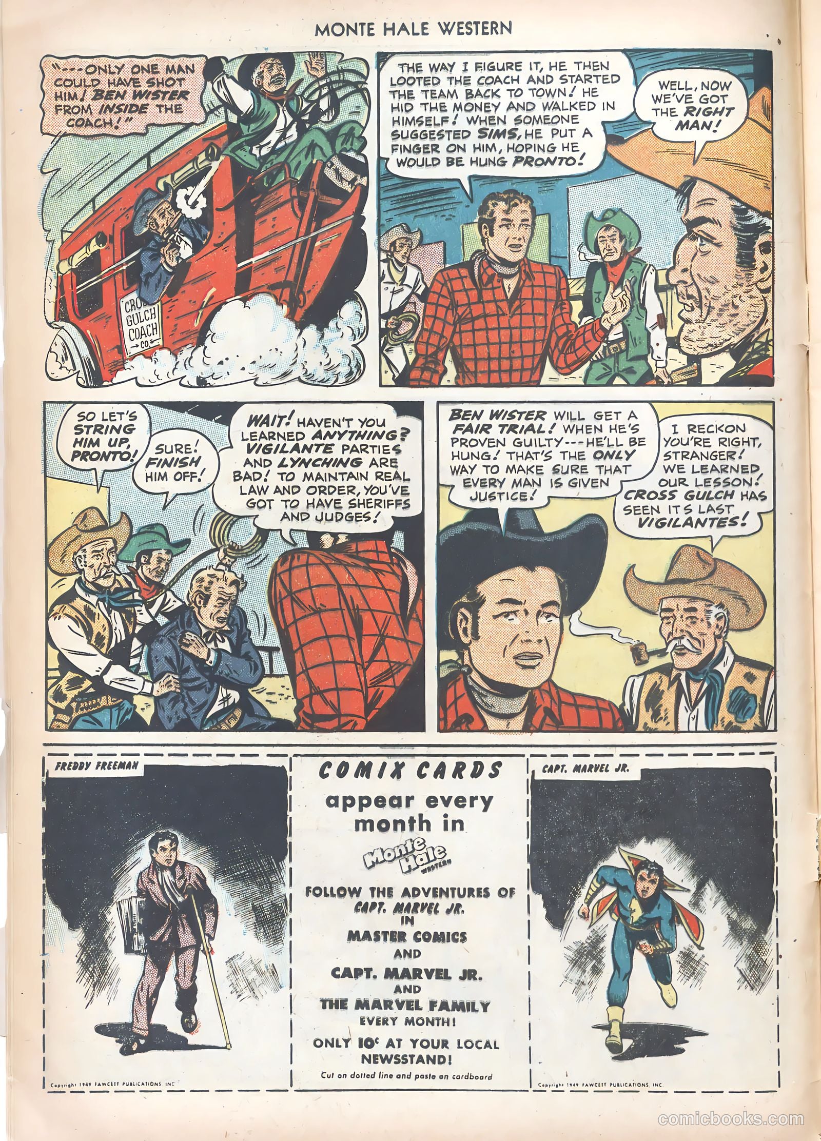 Monte Hale Western #43 (1949) — page 12 of 52