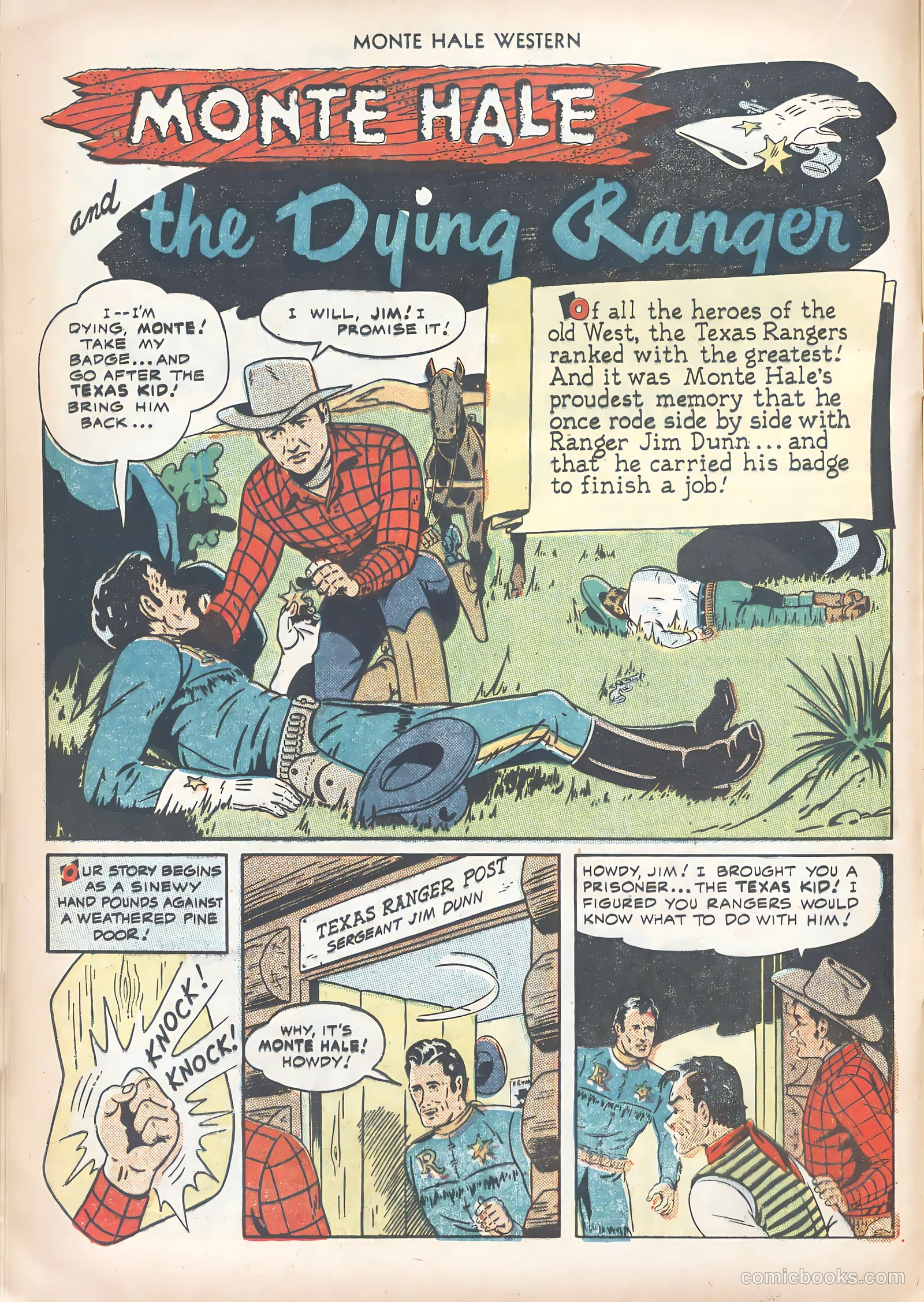 Monte Hale Western #43 (1949) — page 16 of 52