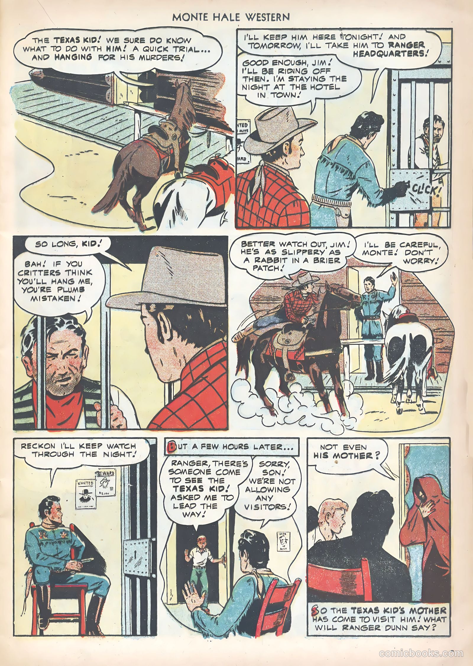 Monte Hale Western #43 (1949) — page 17 of 52