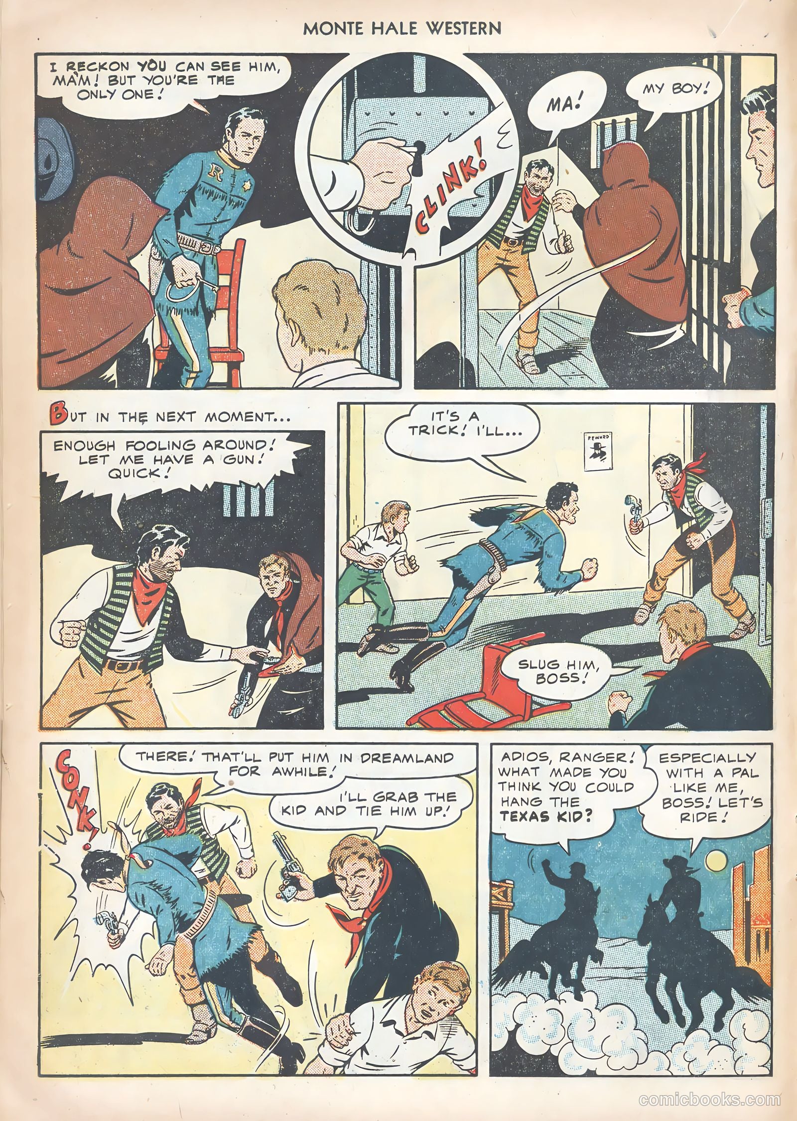 Monte Hale Western #43 (1949) — page 18 of 52