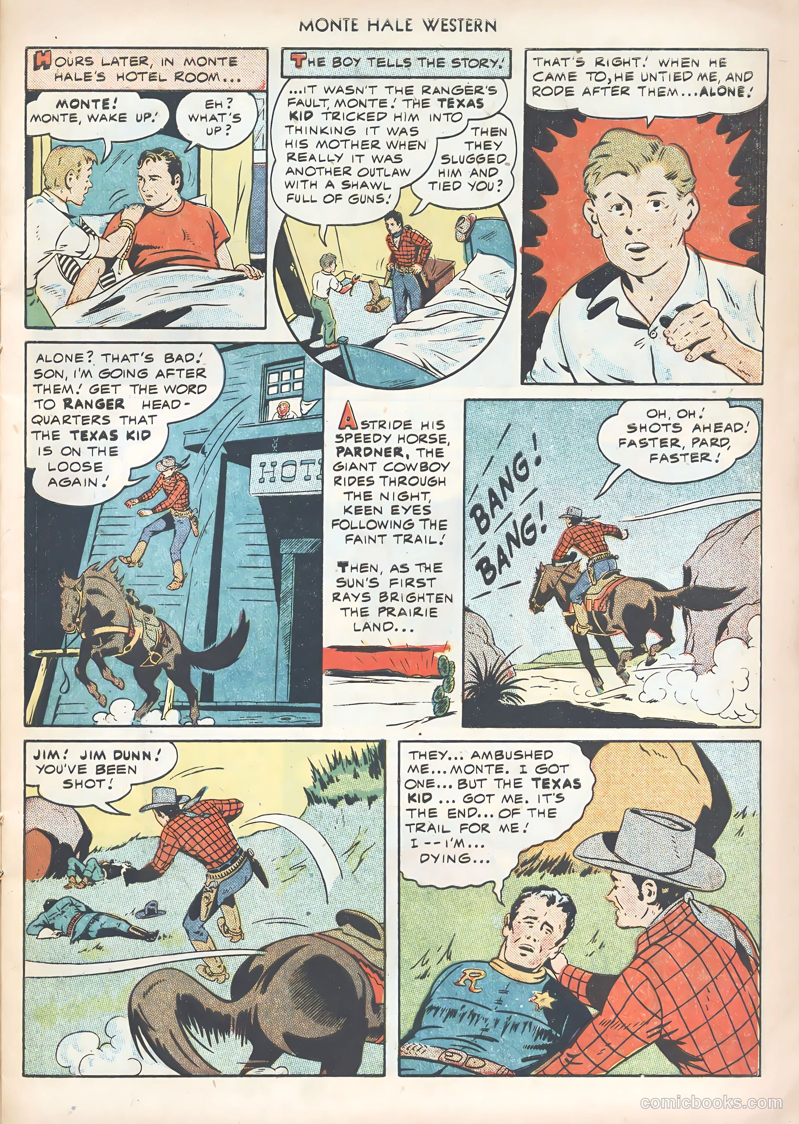 Monte Hale Western #43 (1949) — page 19 of 52