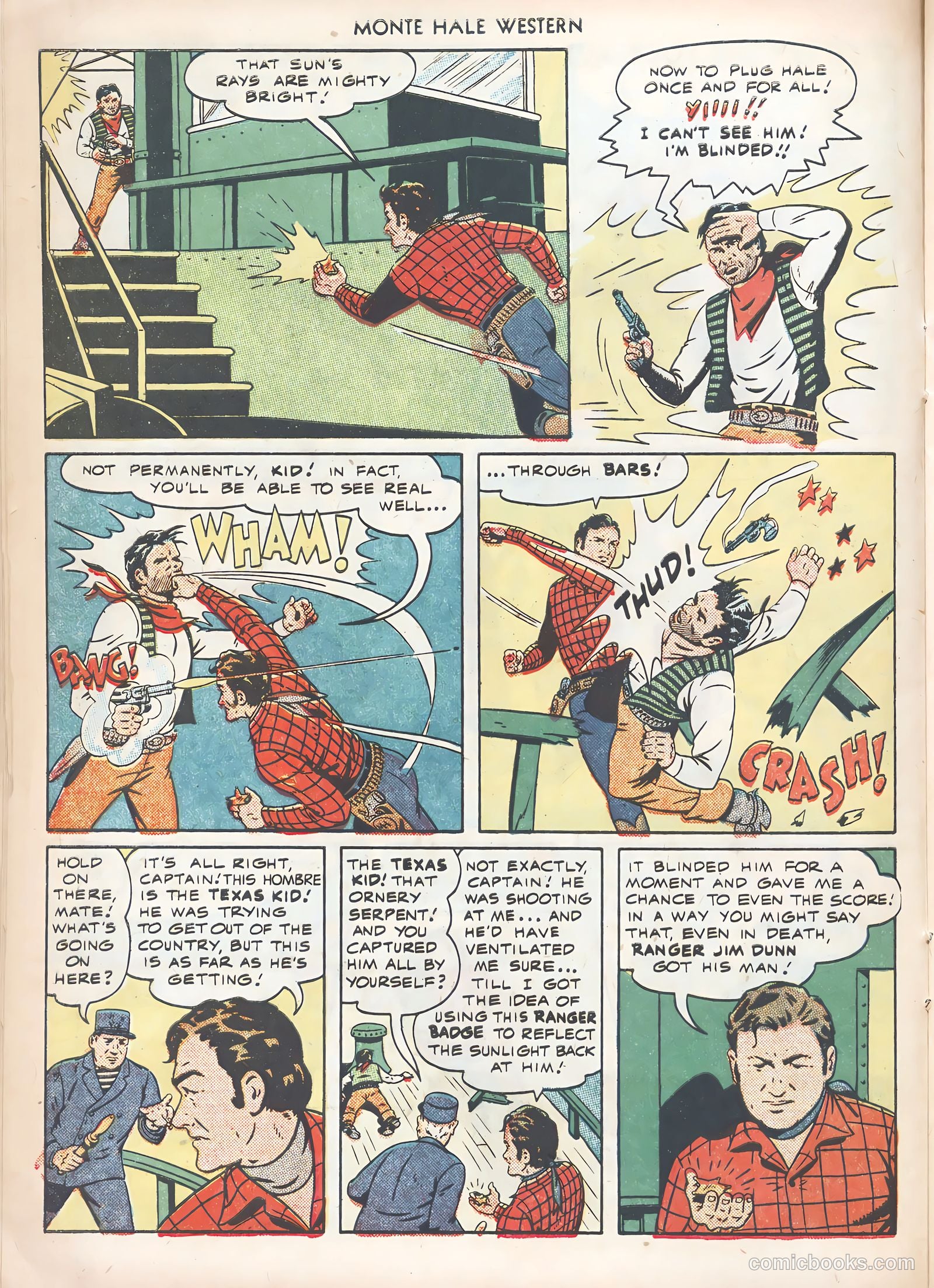 Monte Hale Western #43 (1949) — page 22 of 52