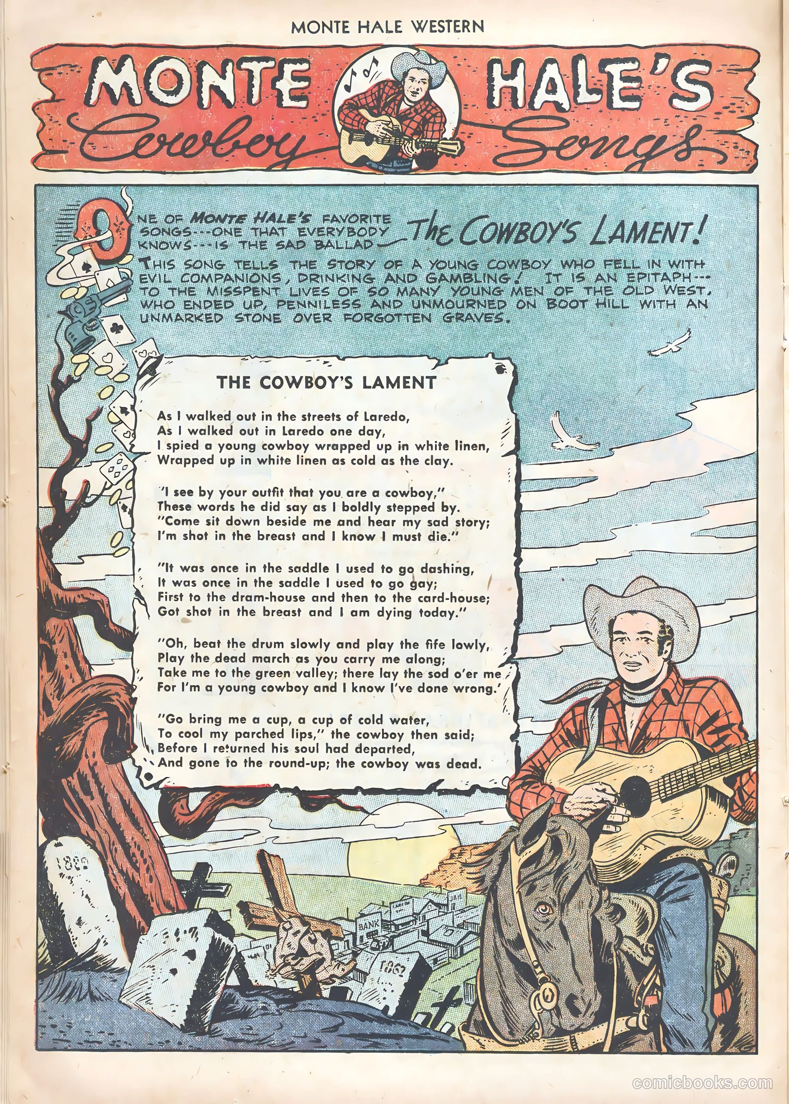 Monte Hale Western #43 (1949) — page 24 of 52