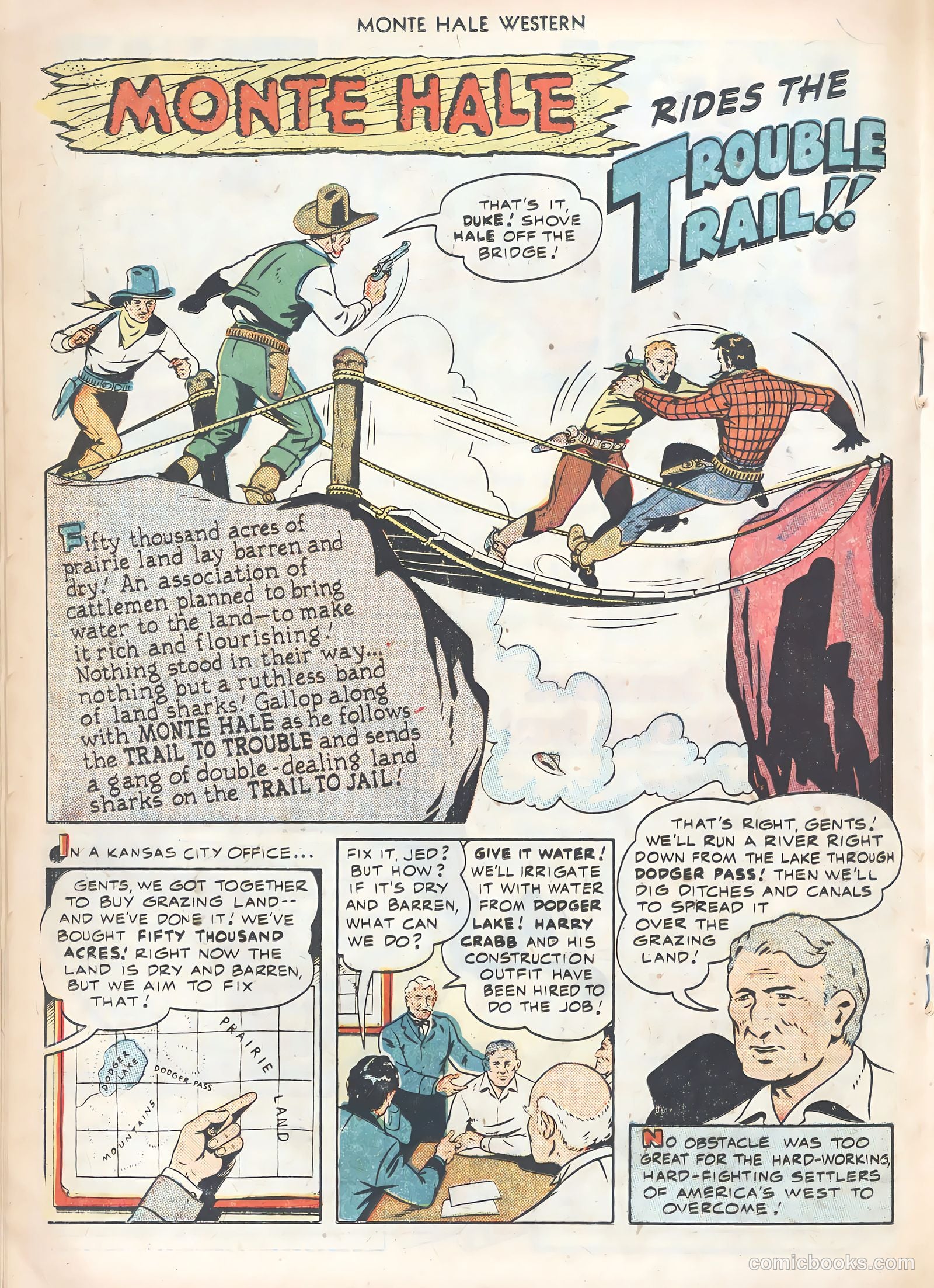 Monte Hale Western #43 (1949) — page 26 of 52