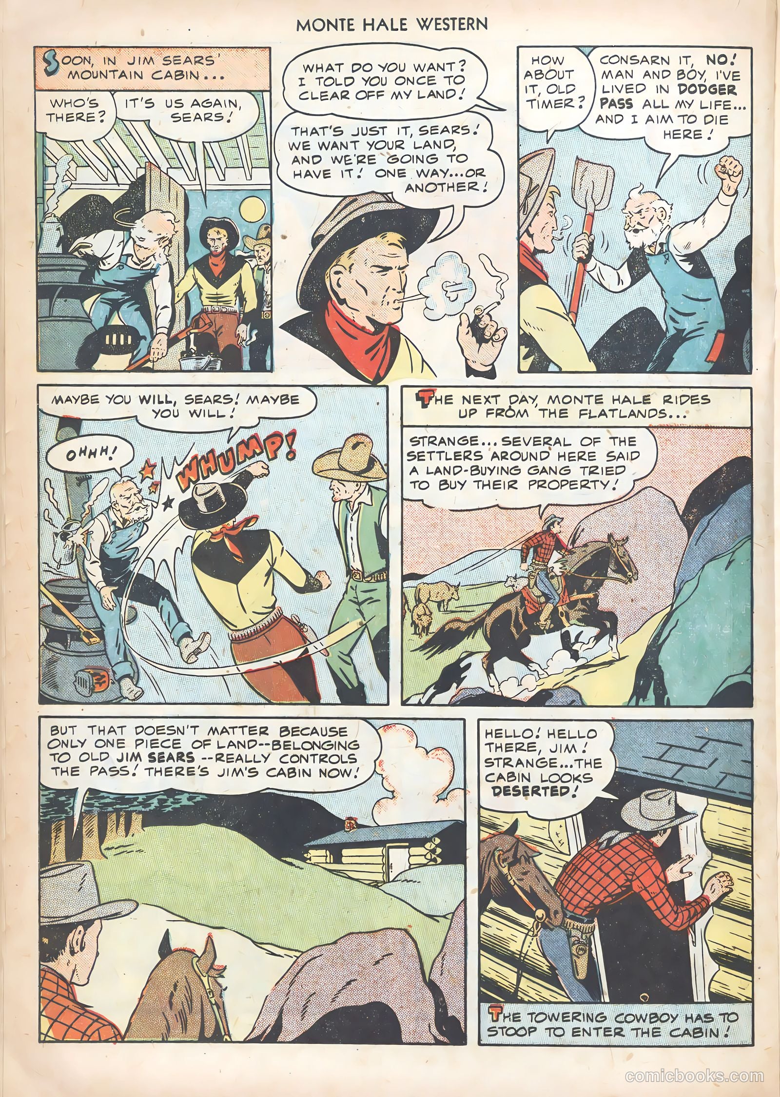 Monte Hale Western #43 (1949) — page 28 of 52