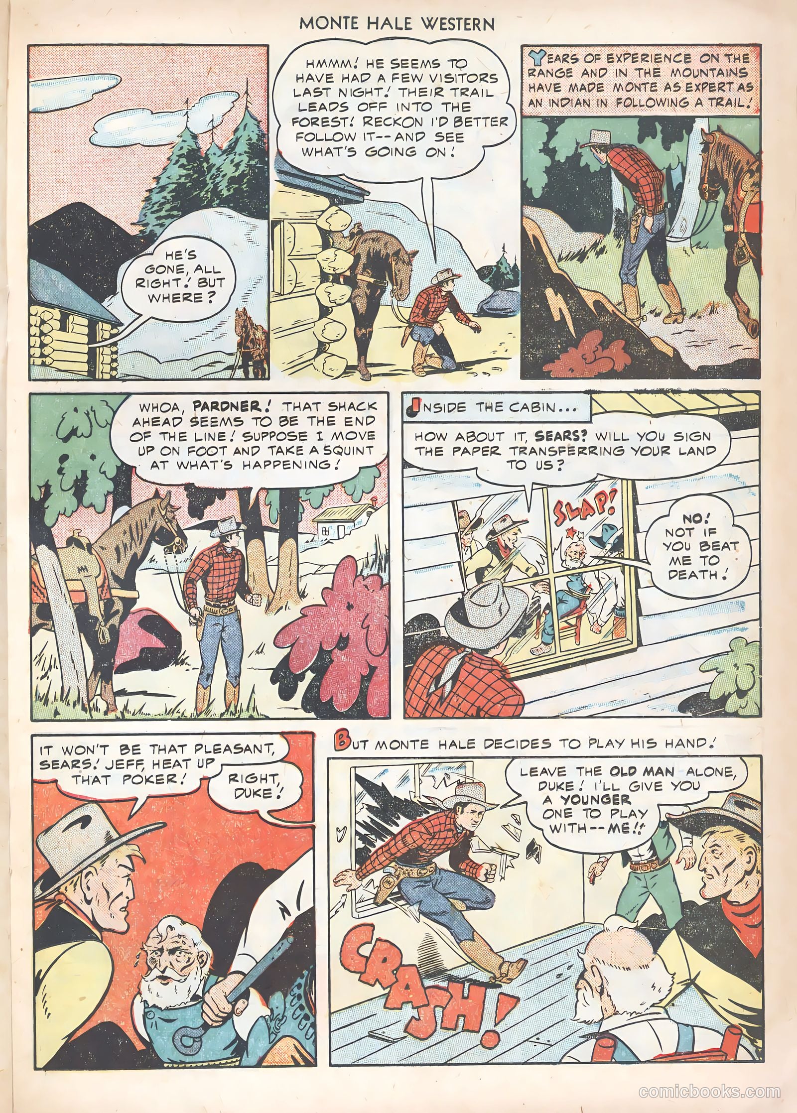 Monte Hale Western #43 (1949) — page 29 of 52