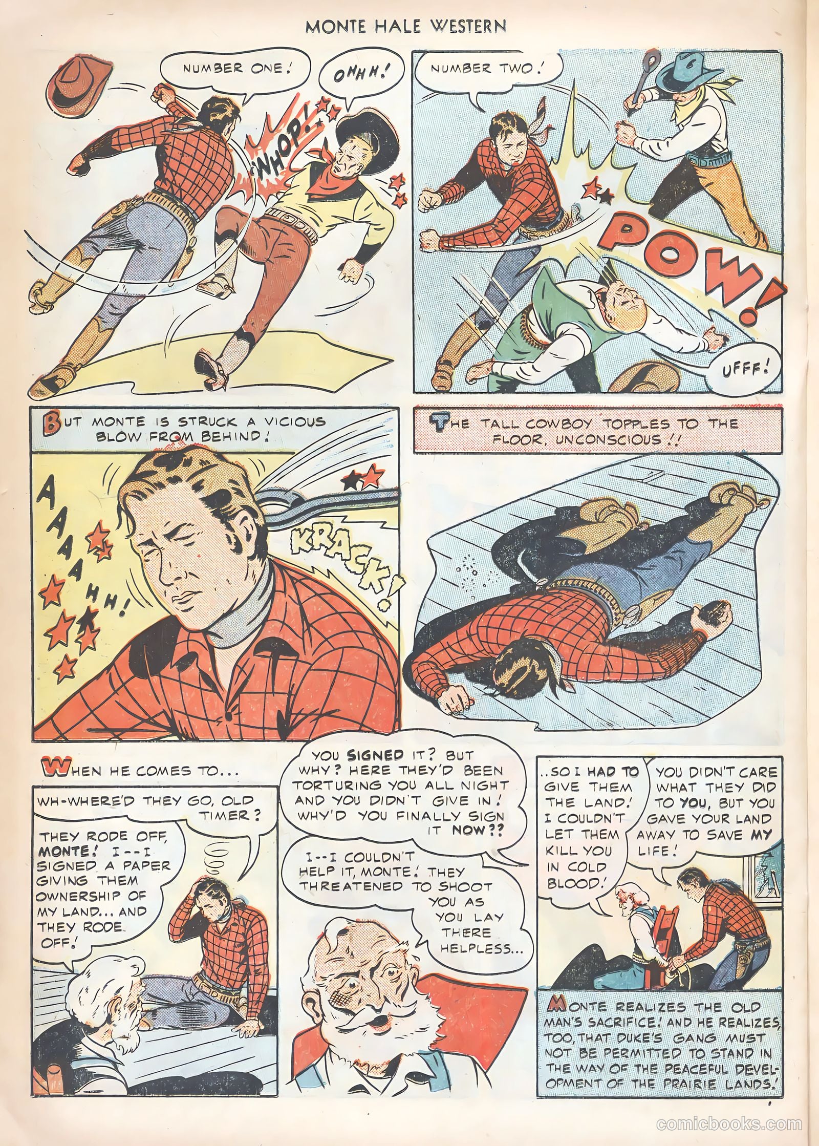 Monte Hale Western #43 (1949) — page 30 of 52