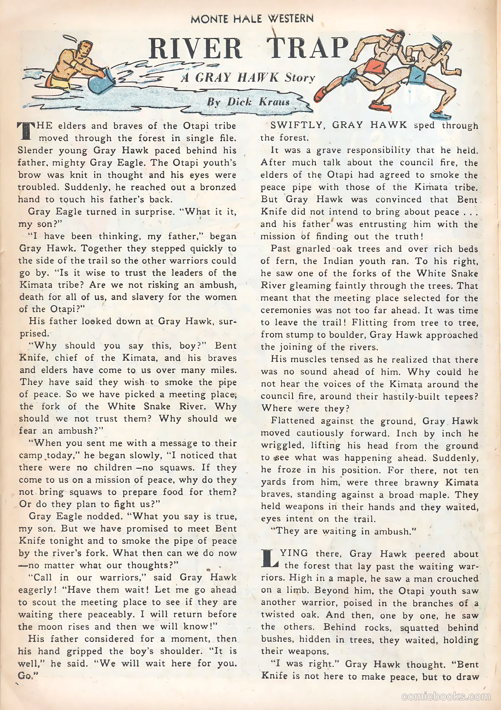 Monte Hale Western #43 (1949) — page 34 of 52