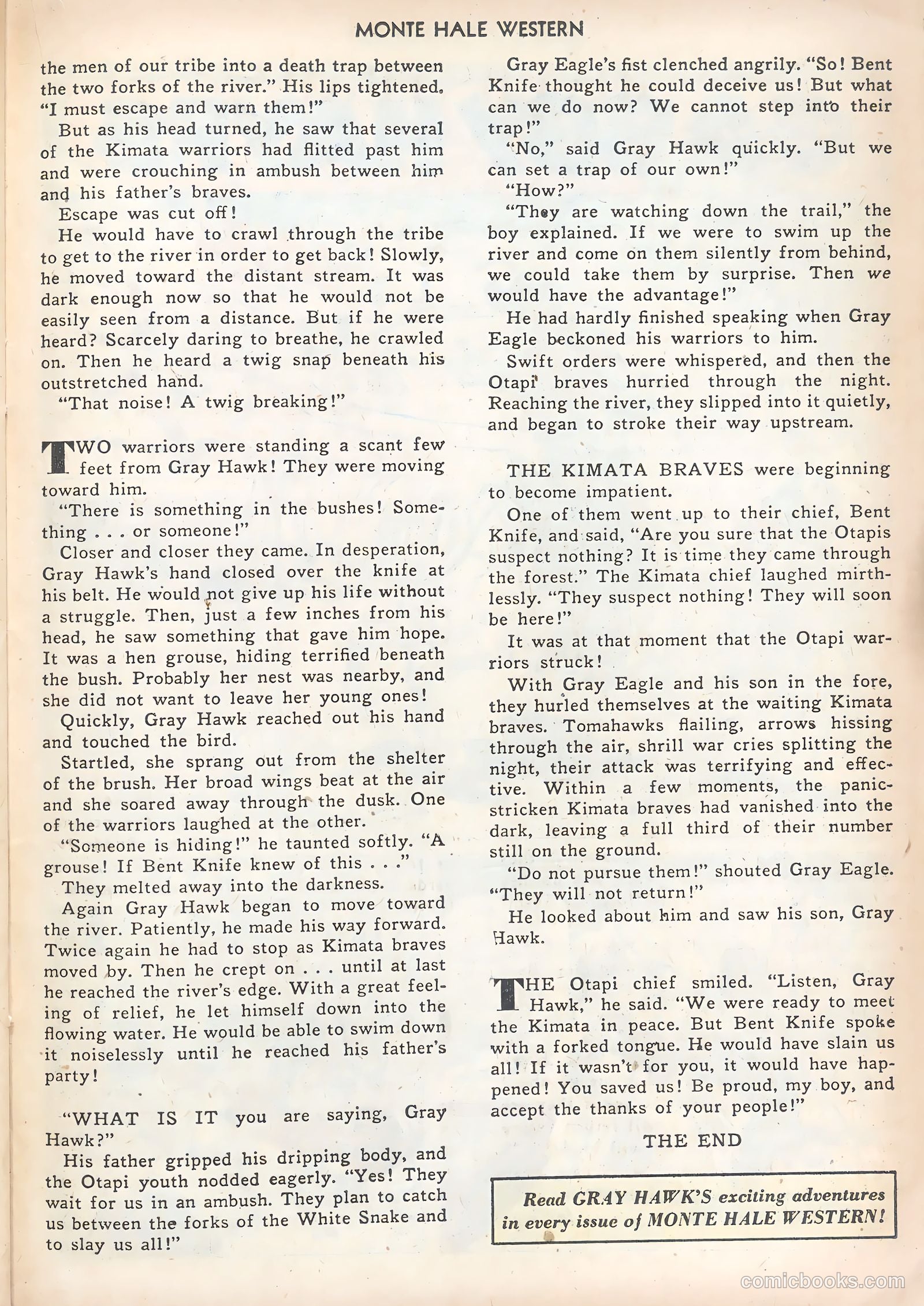 Monte Hale Western #43 (1949) — page 35 of 52