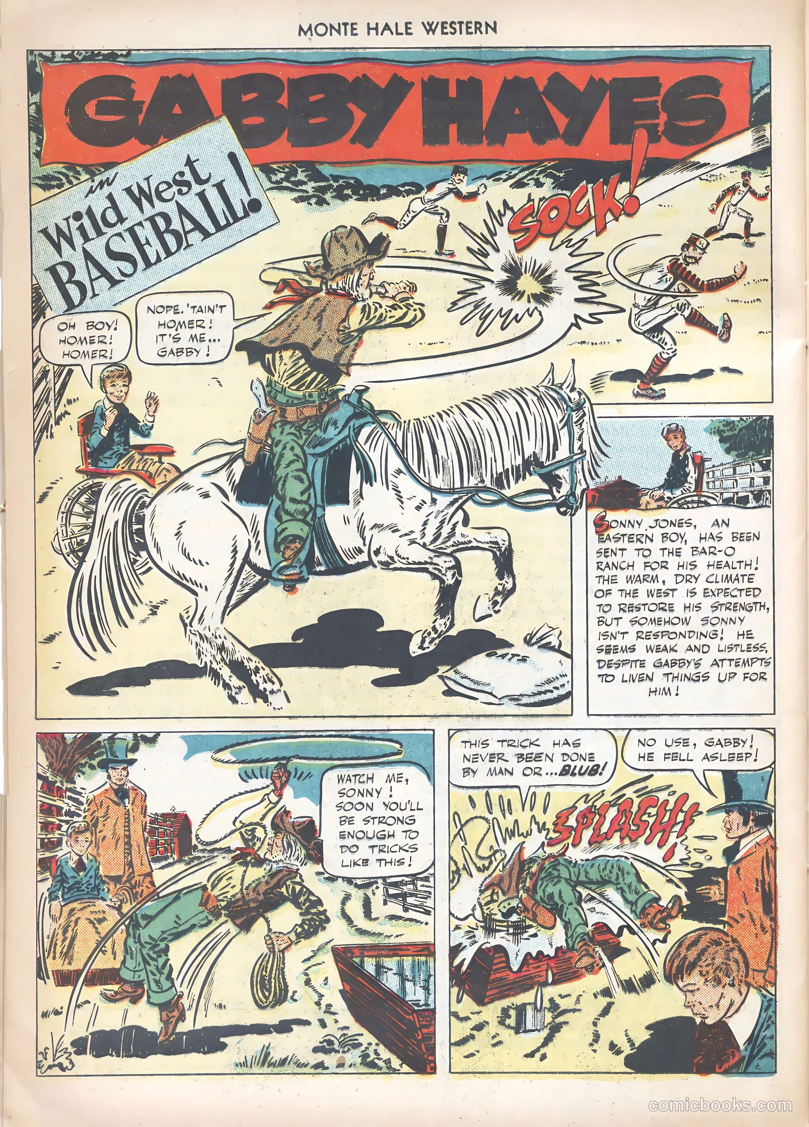 Monte Hale Western #43 (1949) — page 36 of 52