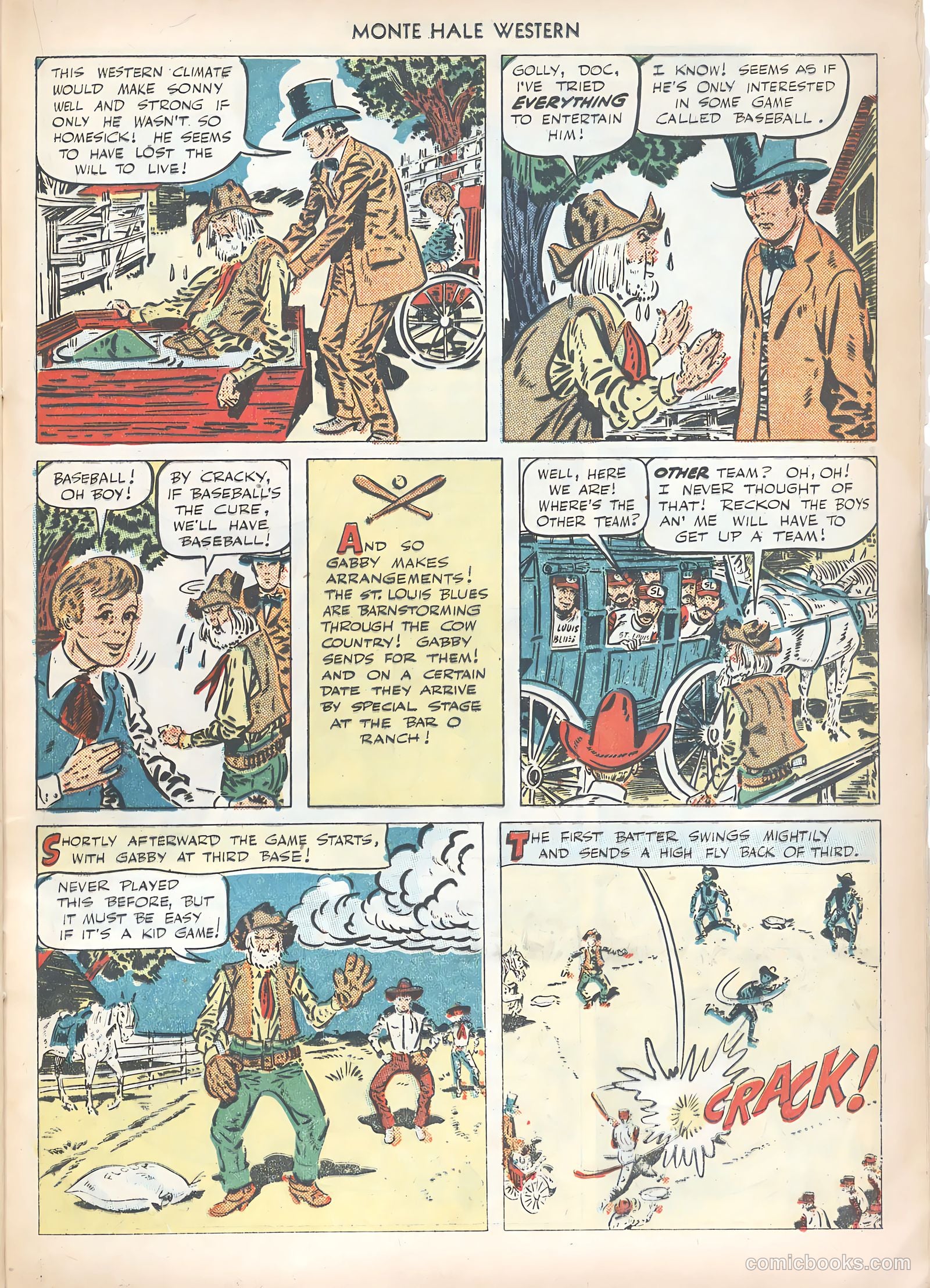 Monte Hale Western #43 (1949) — page 37 of 52
