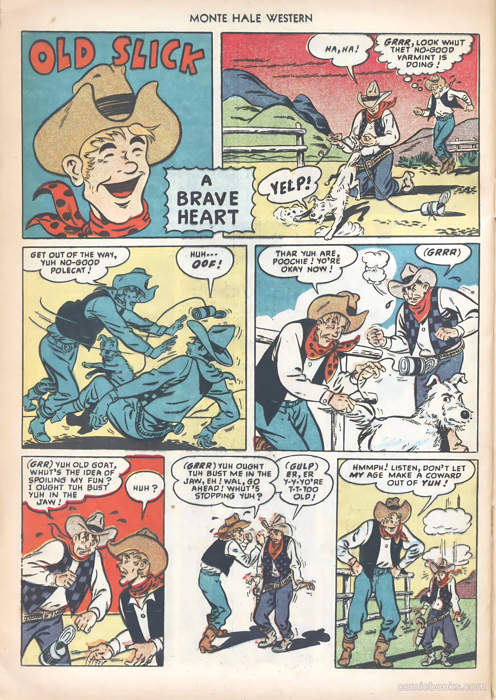 Monte Hale Western #43 (1949) — page 40 of 52