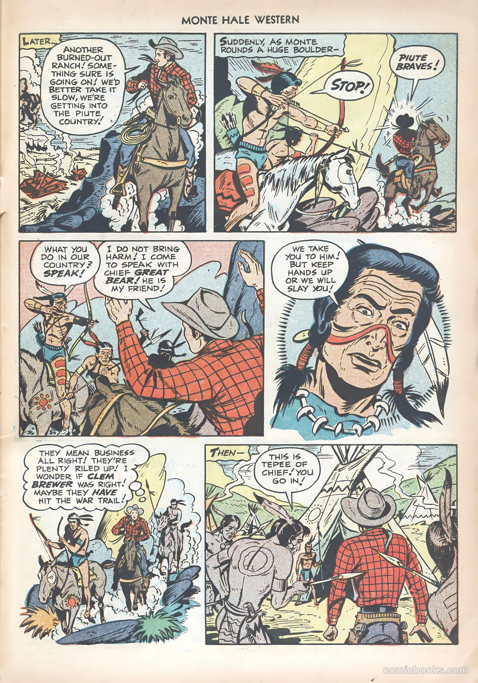 Monte Hale Western #43 (1949) — page 43 of 52
