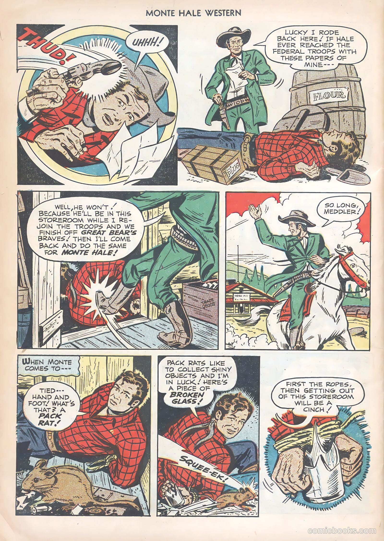Monte Hale Western #43 (1949) — page 46 of 52