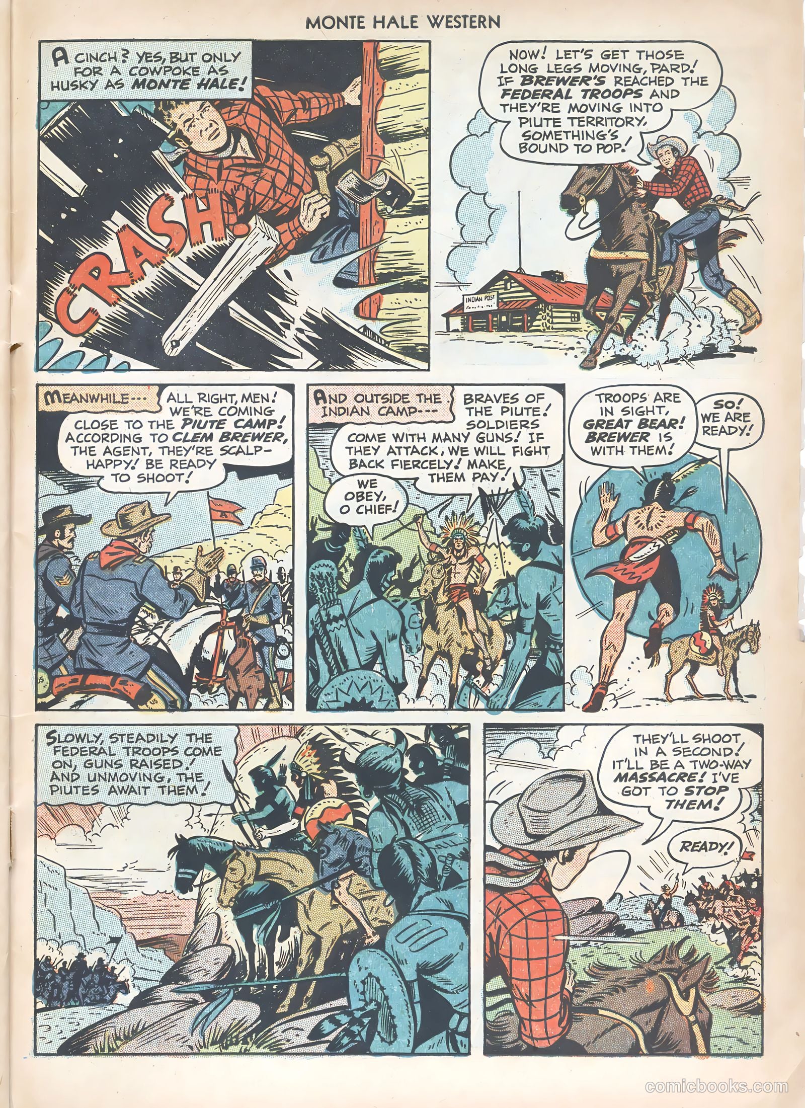 Monte Hale Western #43 (1949) — page 47 of 52