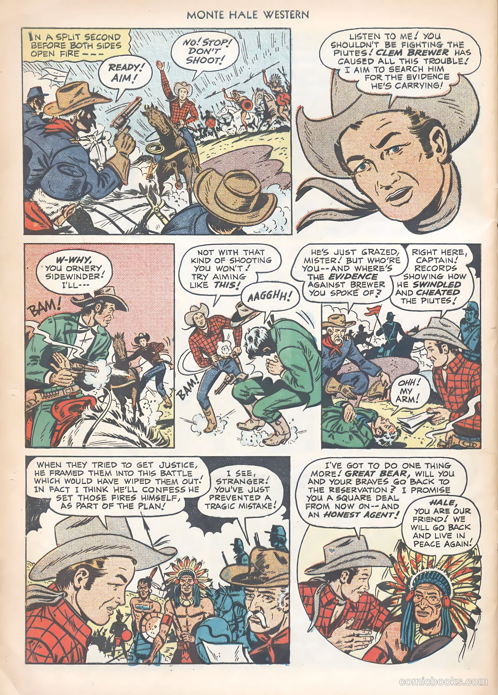 Monte Hale Western #43 (1949) — page 48 of 52