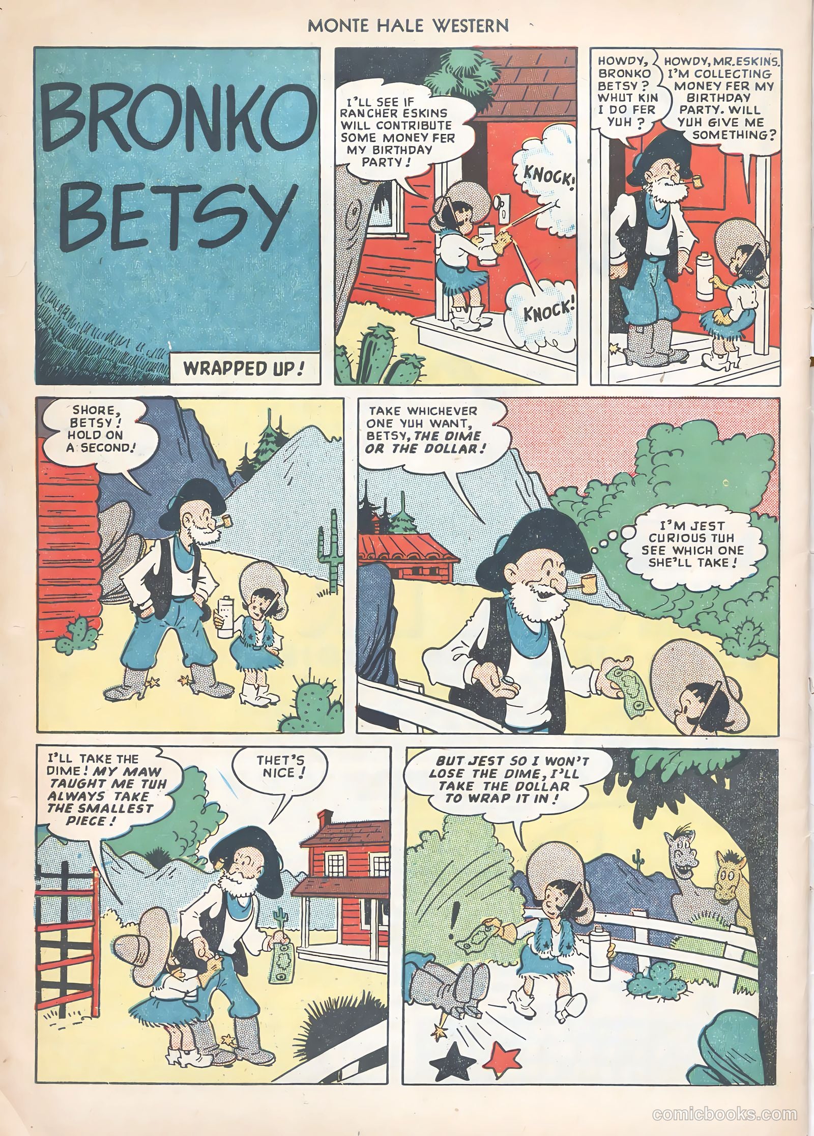 Monte Hale Western #43 (1949) — page 50 of 52