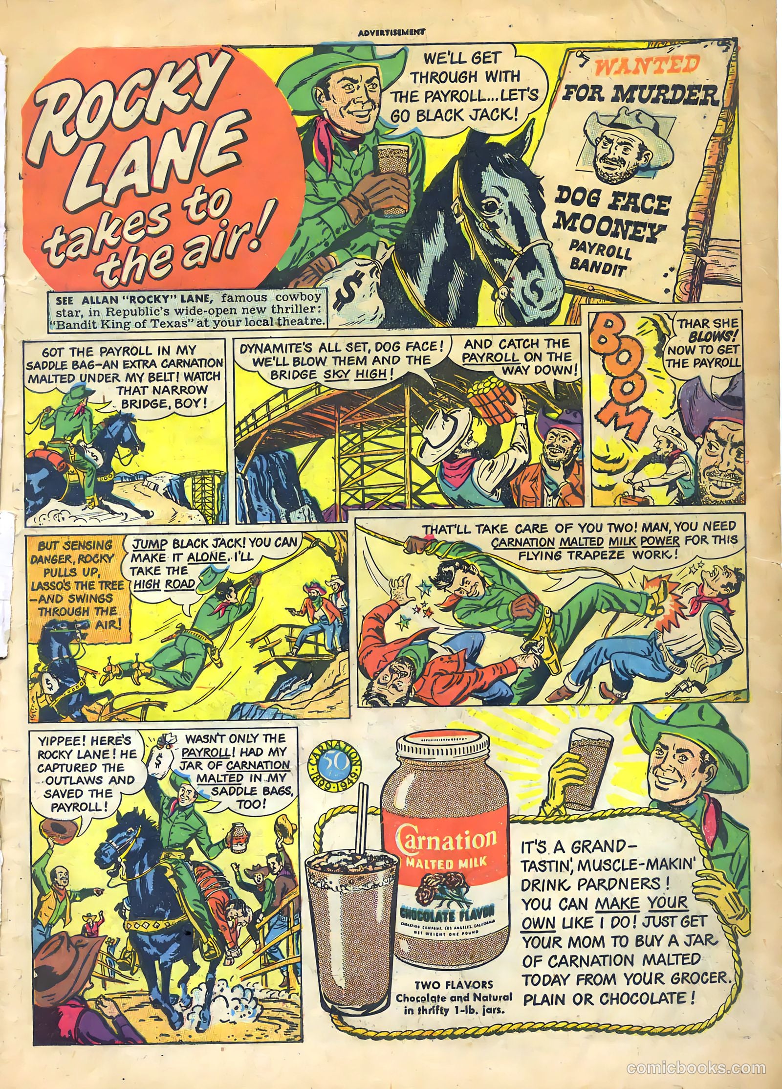 Monte Hale Western #44 (1950) — page 4 of 53