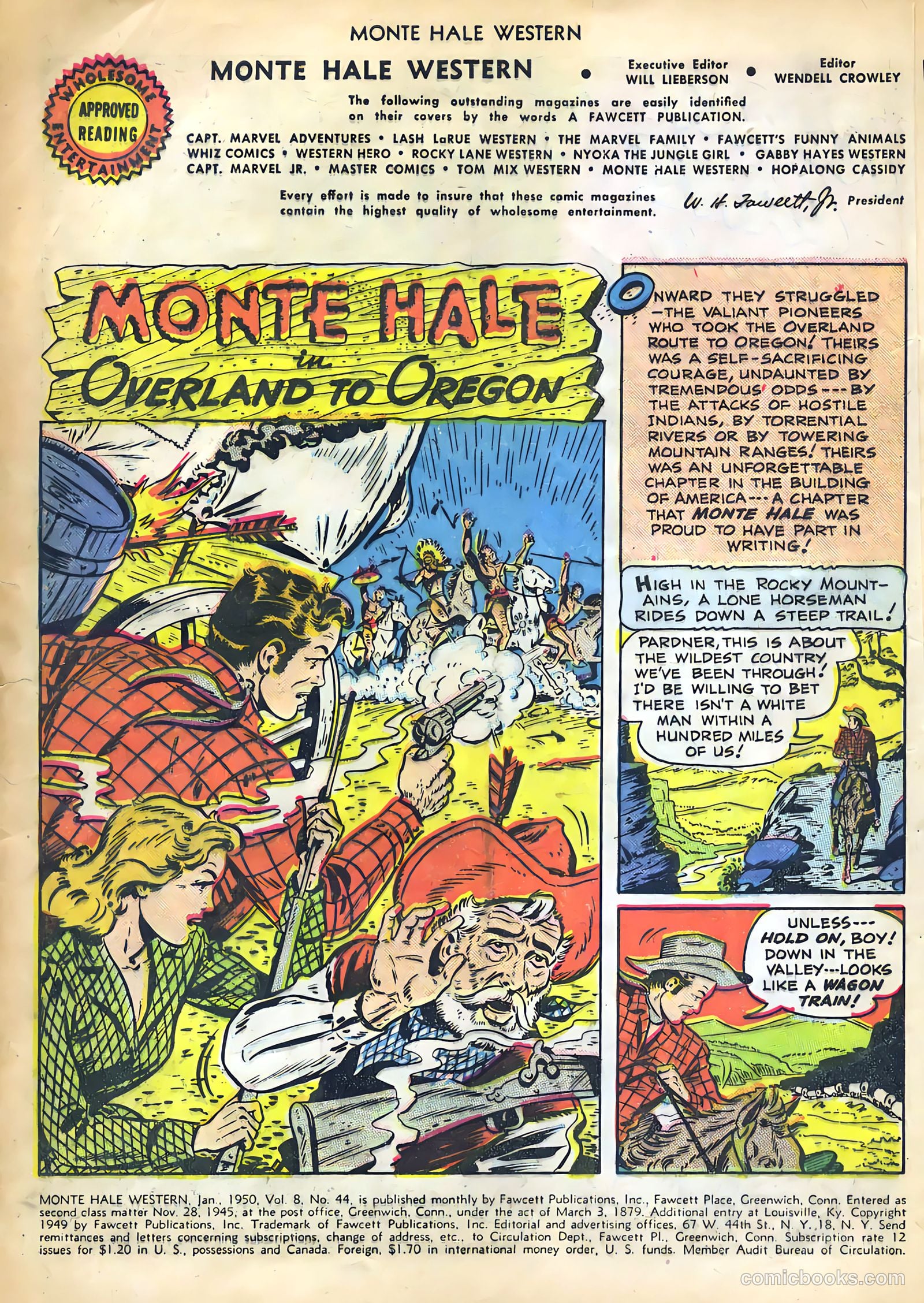 Monte Hale Western #44 (1950) — page 5 of 53