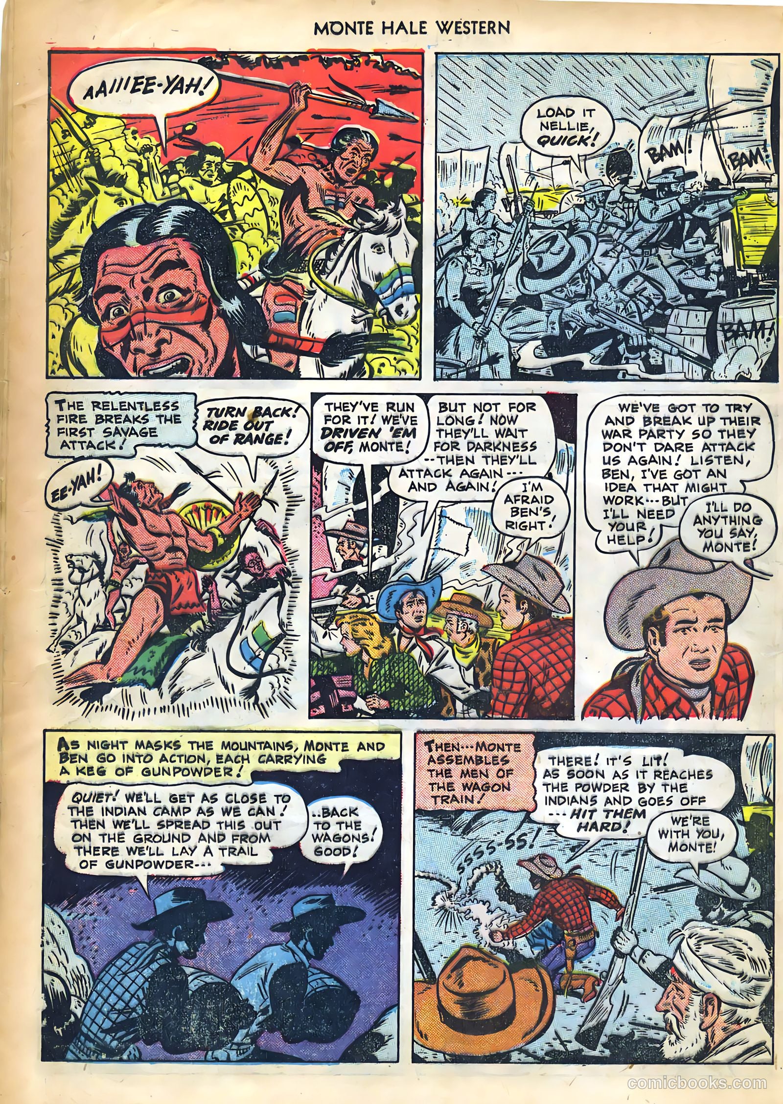 Monte Hale Western #44 (1950) — page 13 of 53