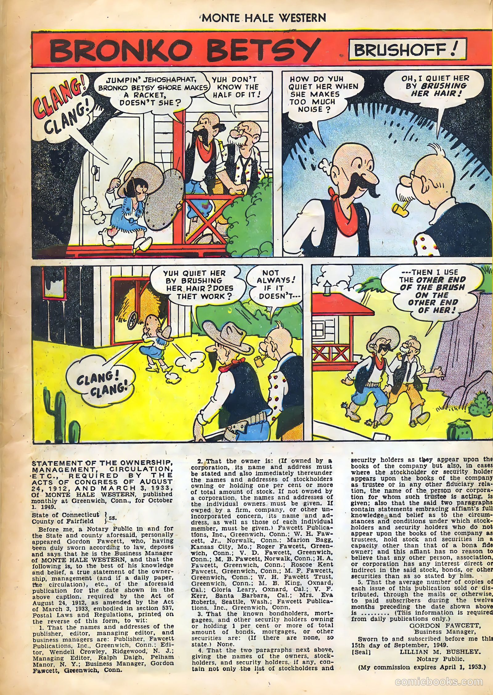 Monte Hale Western #44 (1950) — page 15 of 53