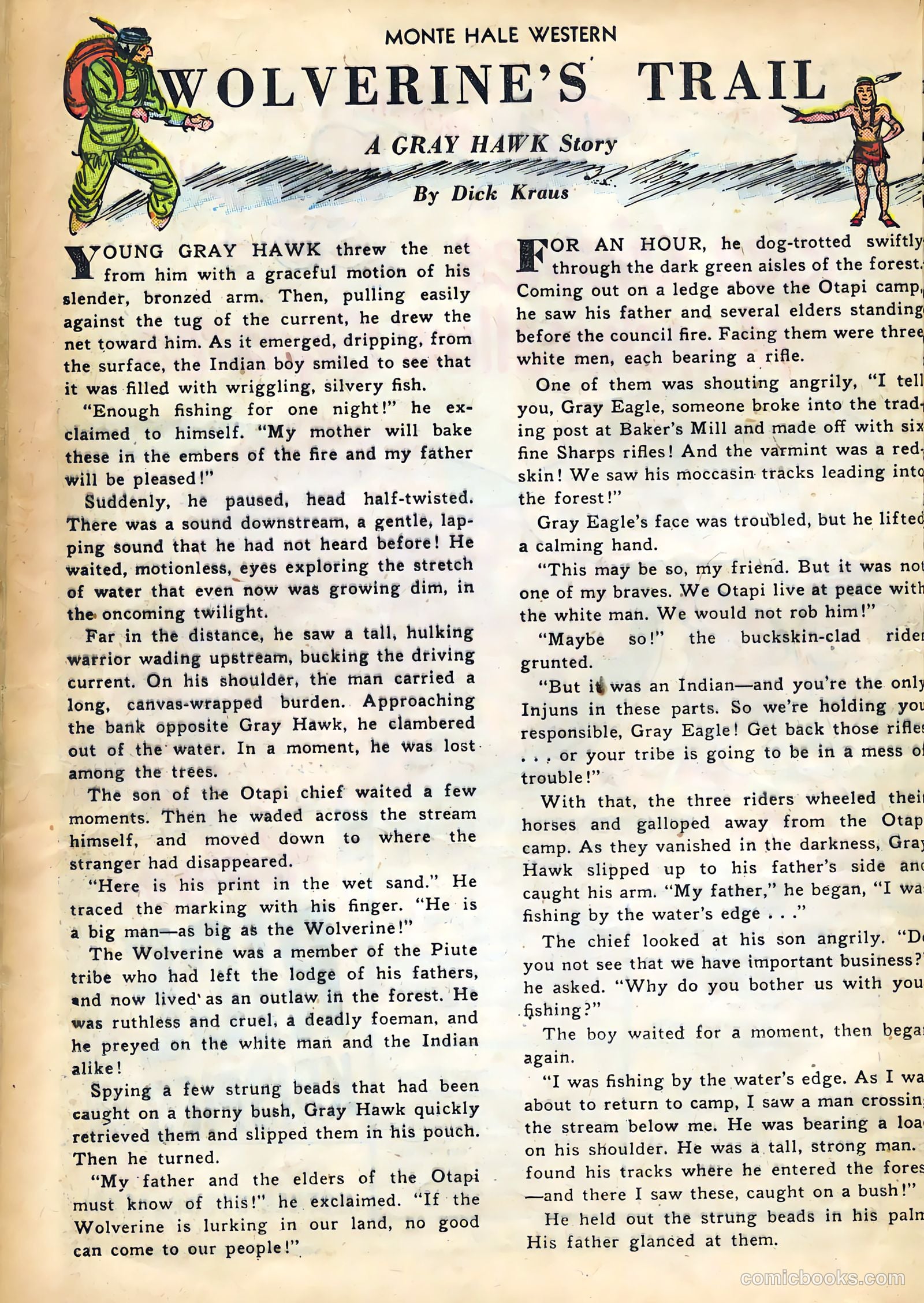 Monte Hale Western #44 (1950) — page 17 of 53