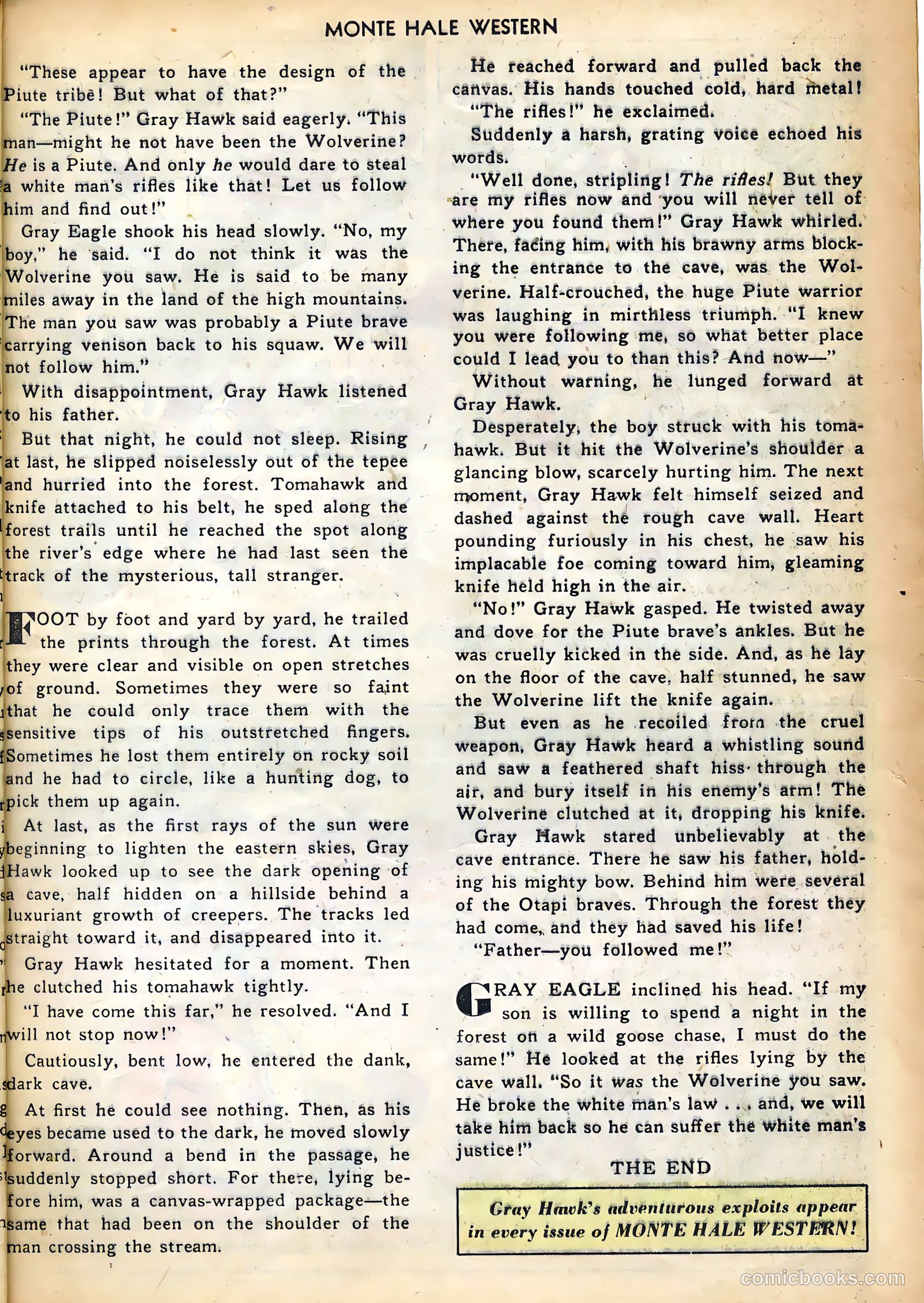 Monte Hale Western #44 (1950) — page 18 of 53