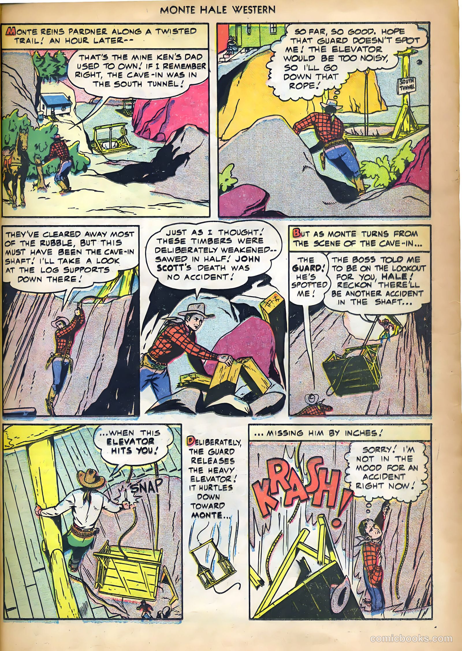 Monte Hale Western #44 (1950) — page 24 of 53