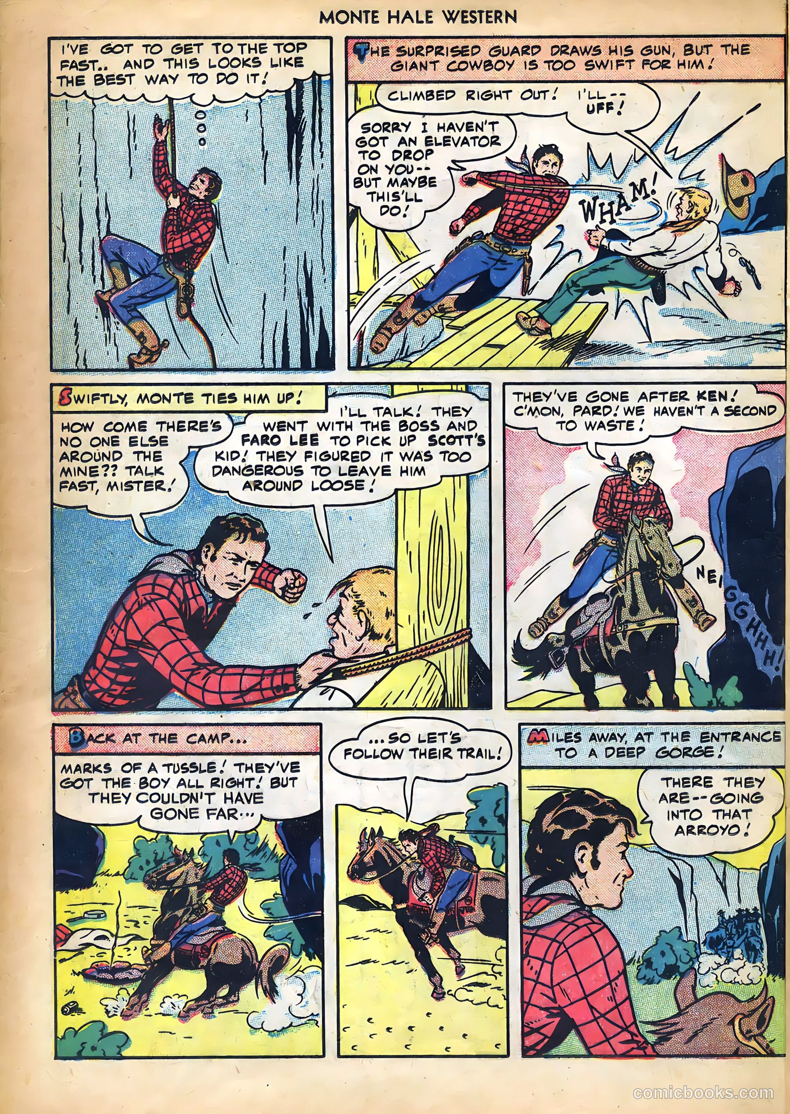 Monte Hale Western #44 (1950) — page 25 of 53