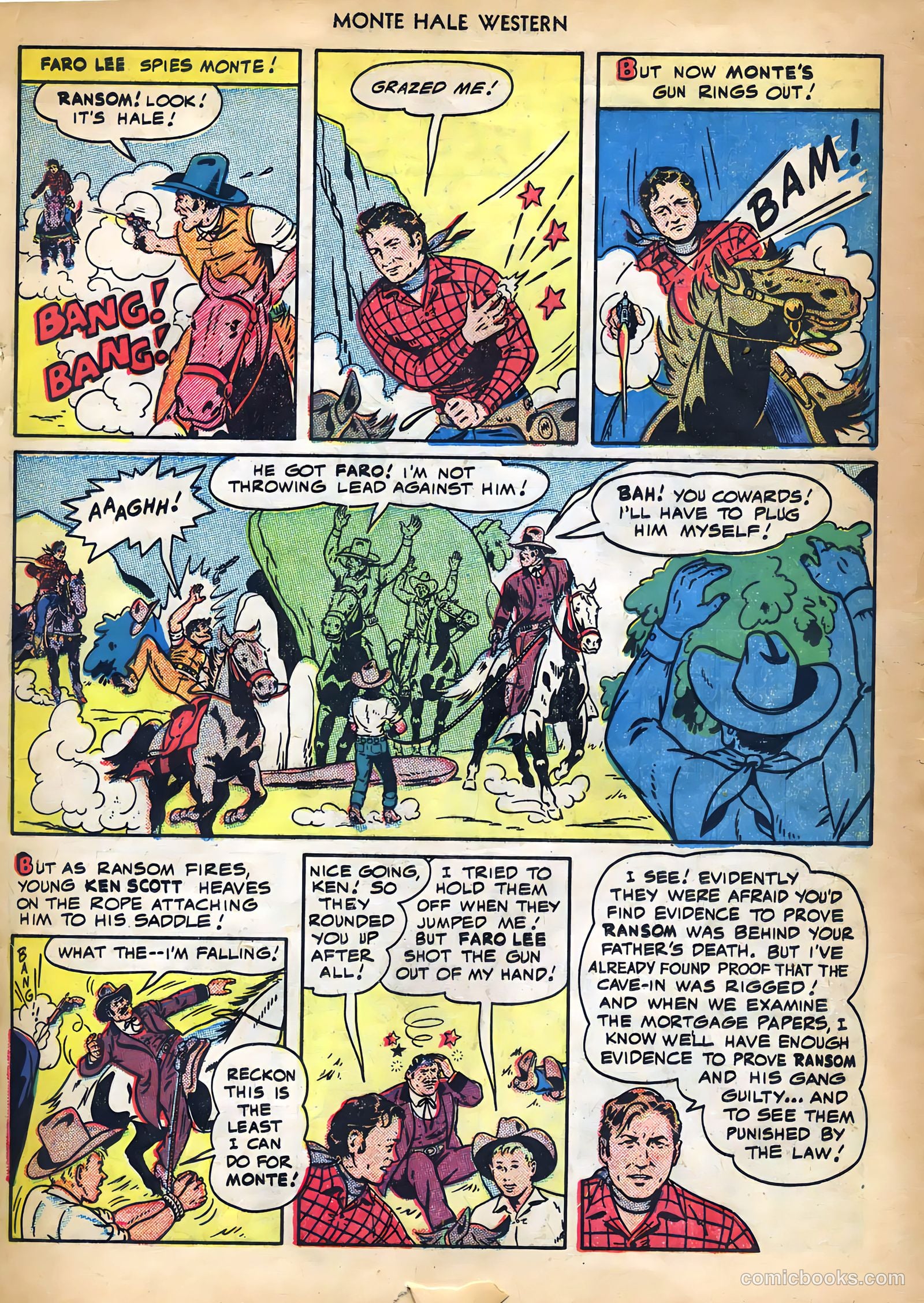 Monte Hale Western #44 (1950) — page 26 of 53