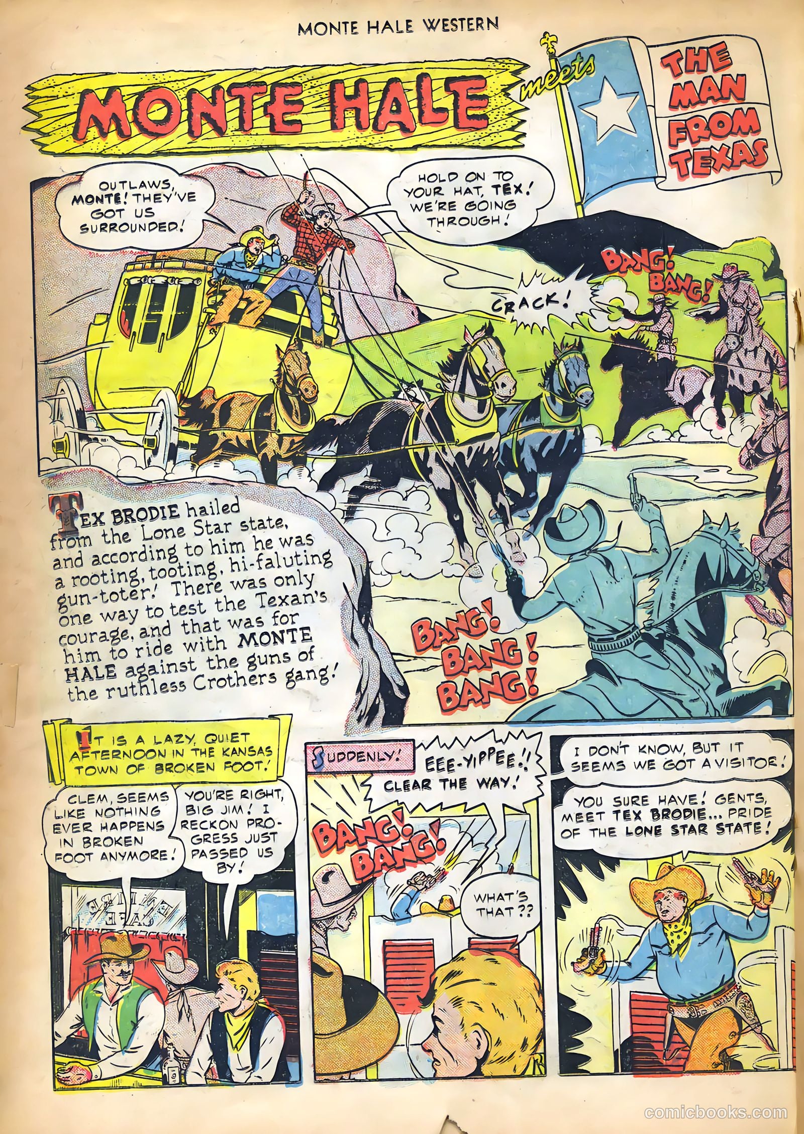 Monte Hale Western #44 (1950) — page 27 of 53