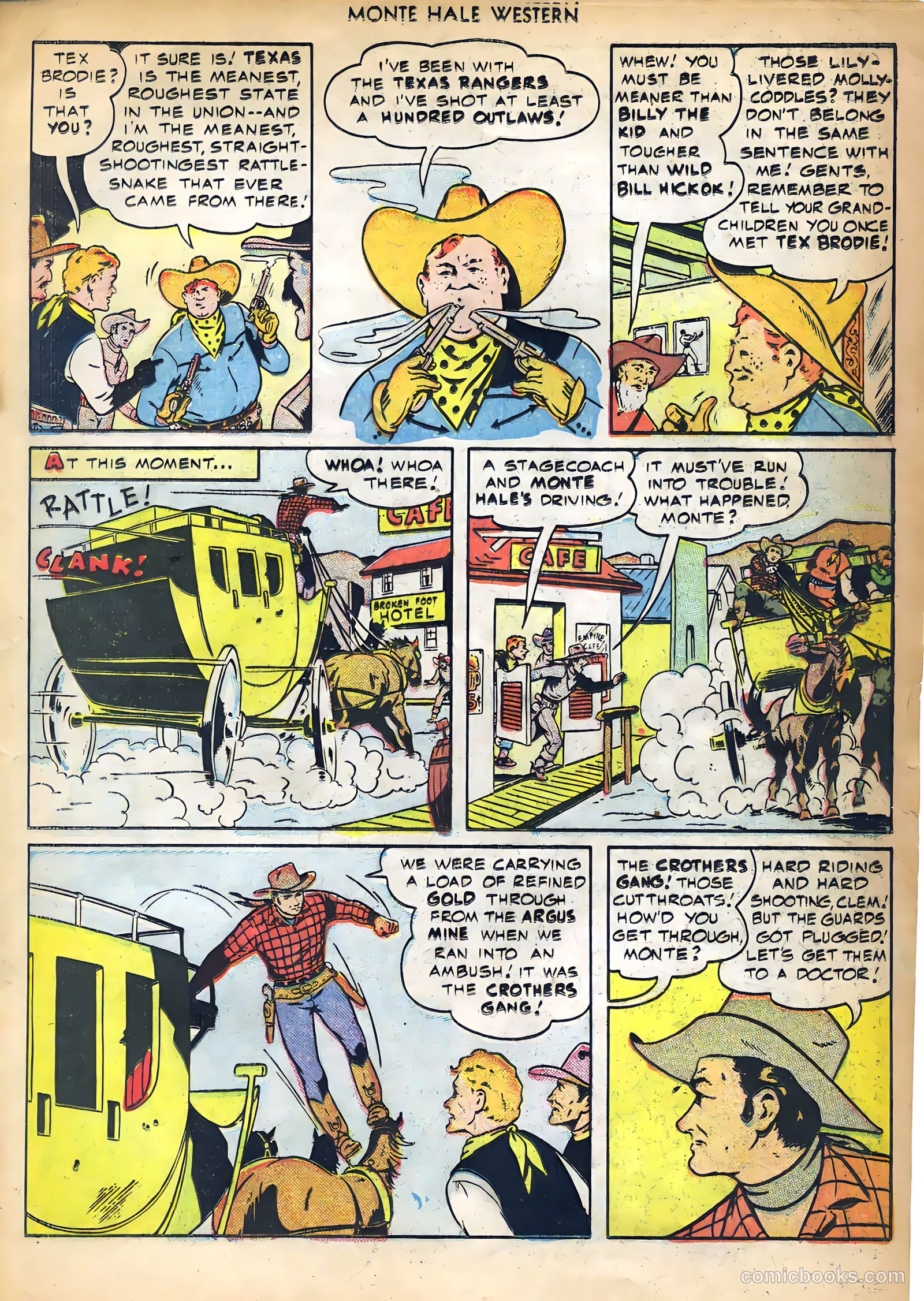 Monte Hale Western #44 (1950) — page 28 of 53