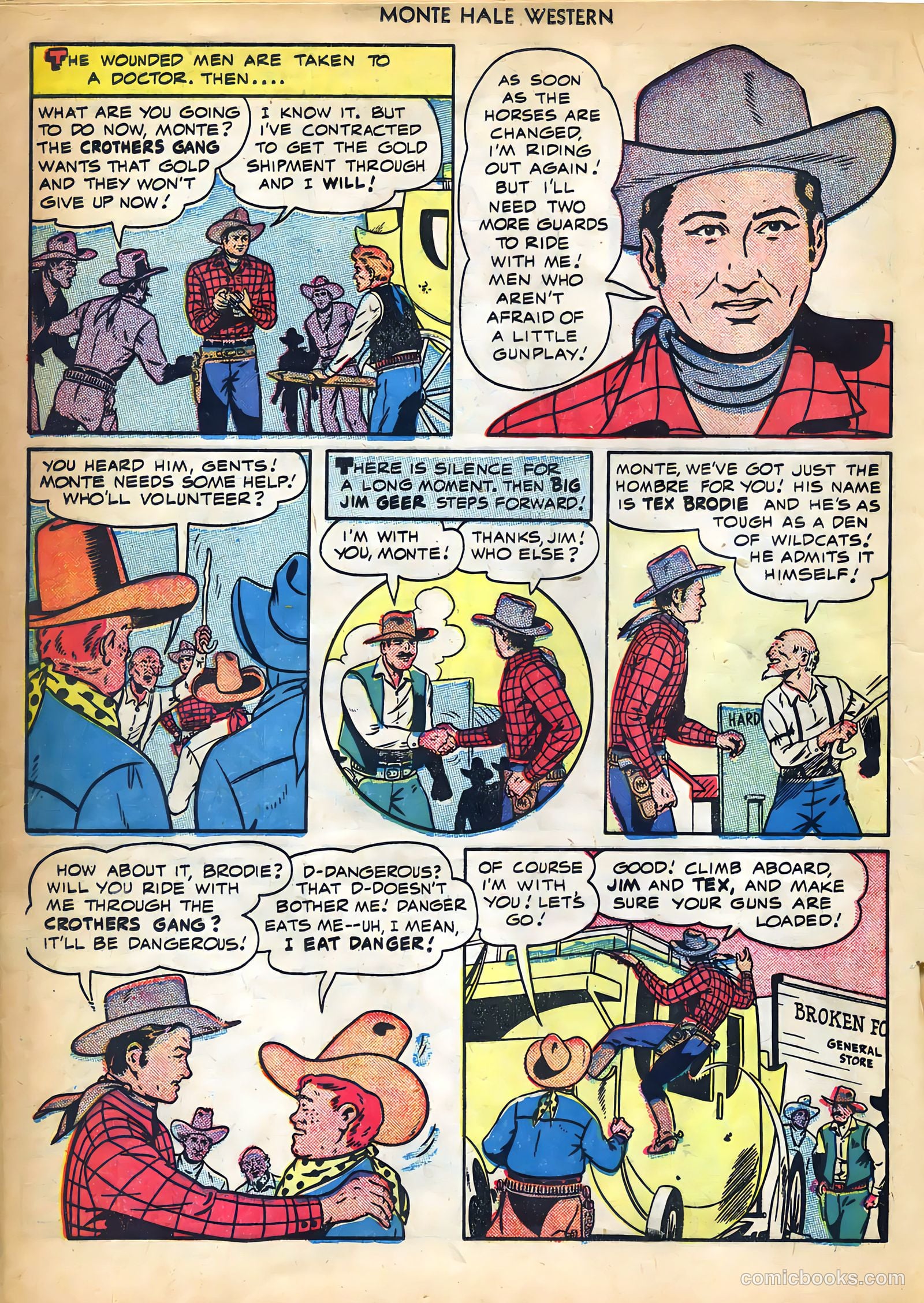 Monte Hale Western #44 (1950) — page 29 of 53