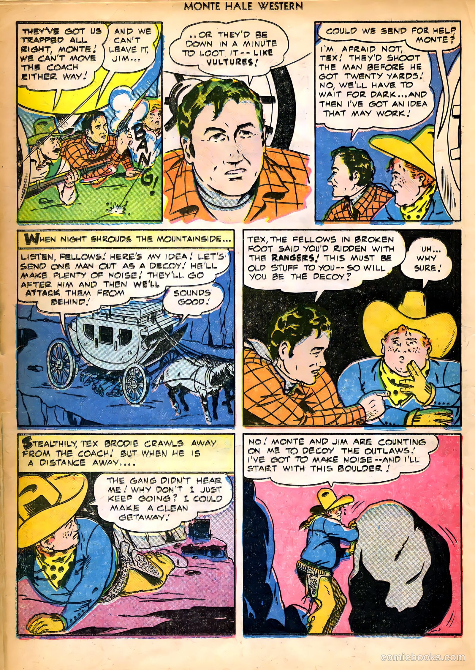 Monte Hale Western #44 (1950) — page 31 of 53