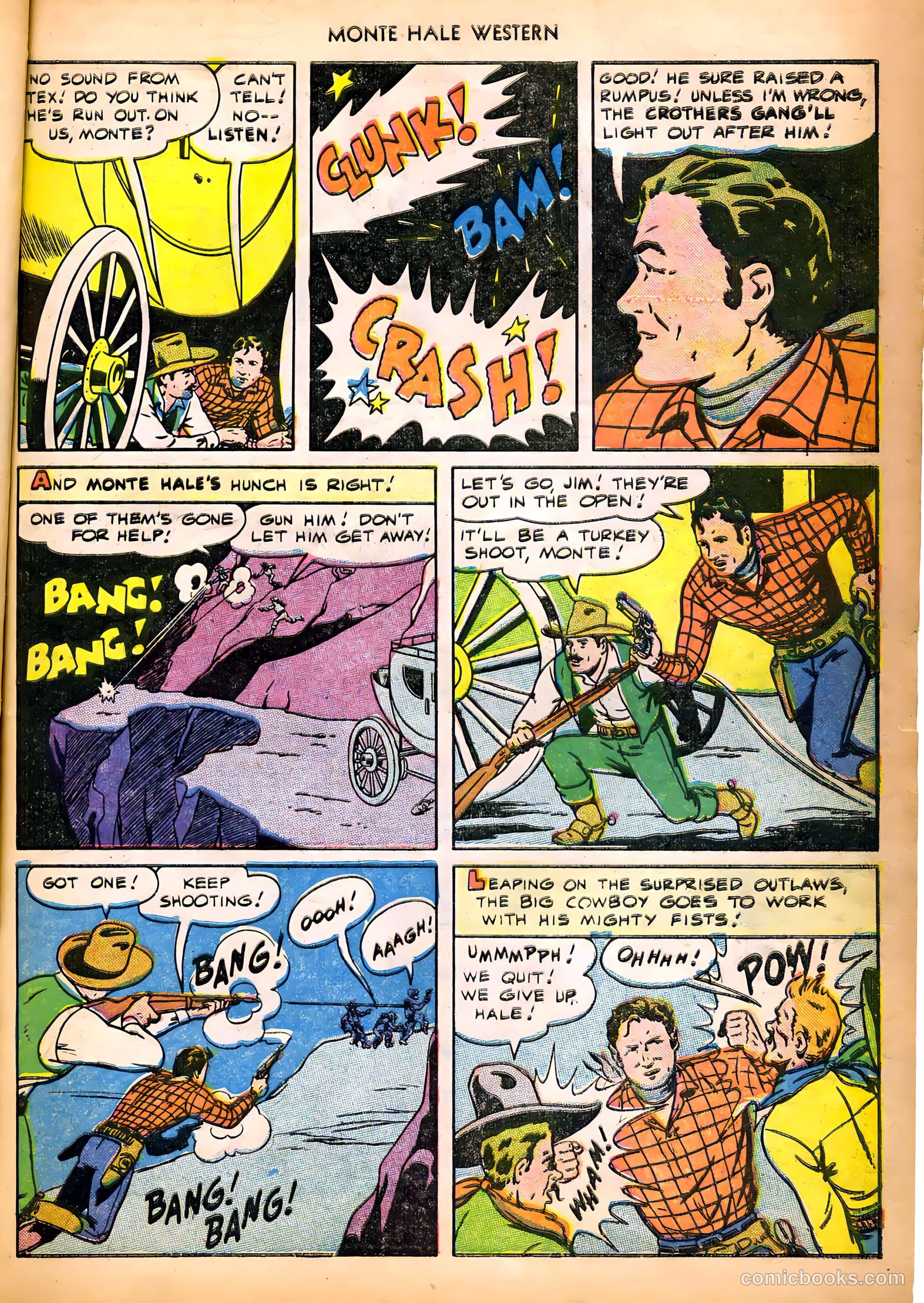 Monte Hale Western #44 (1950) — page 32 of 53