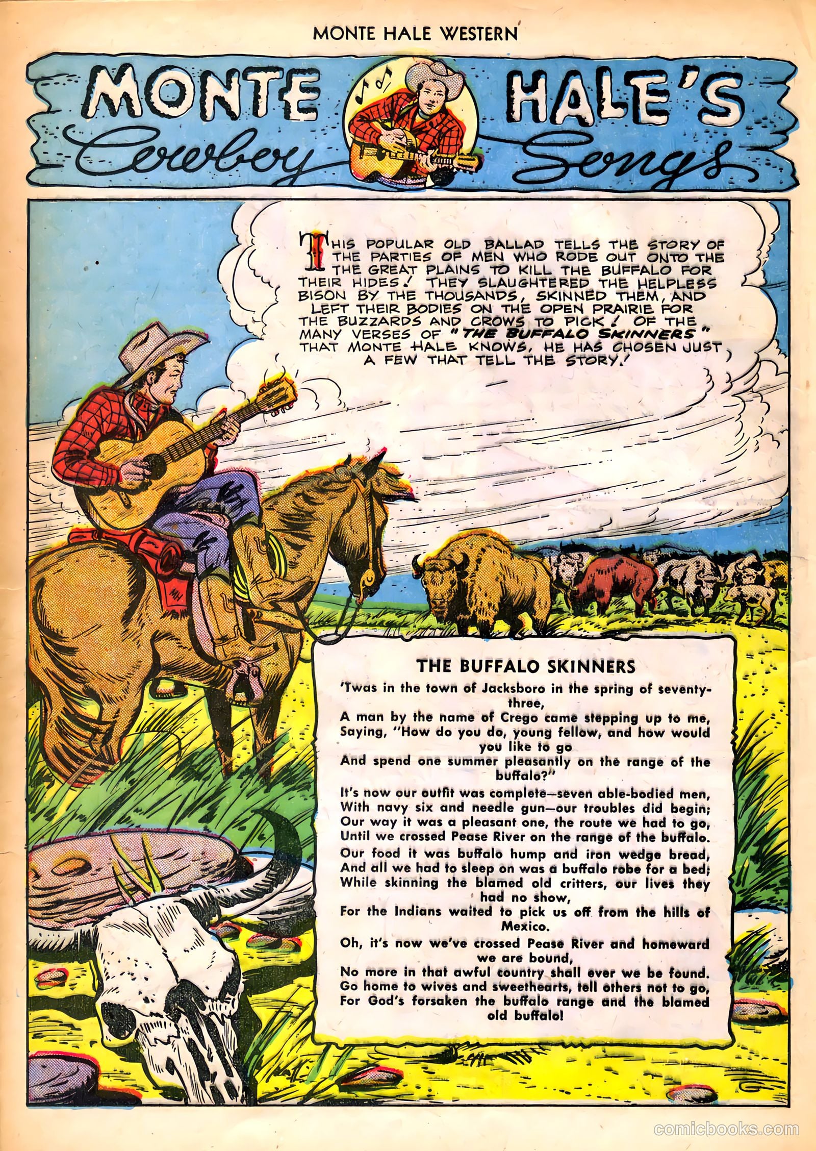 Monte Hale Western #44 (1950) — page 41 of 53