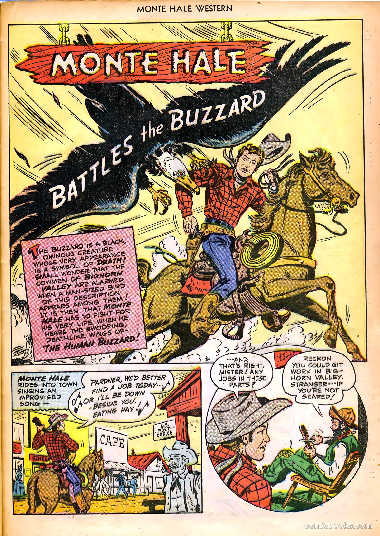 Monte Hale Western #44 (1950) — page 42 of 53