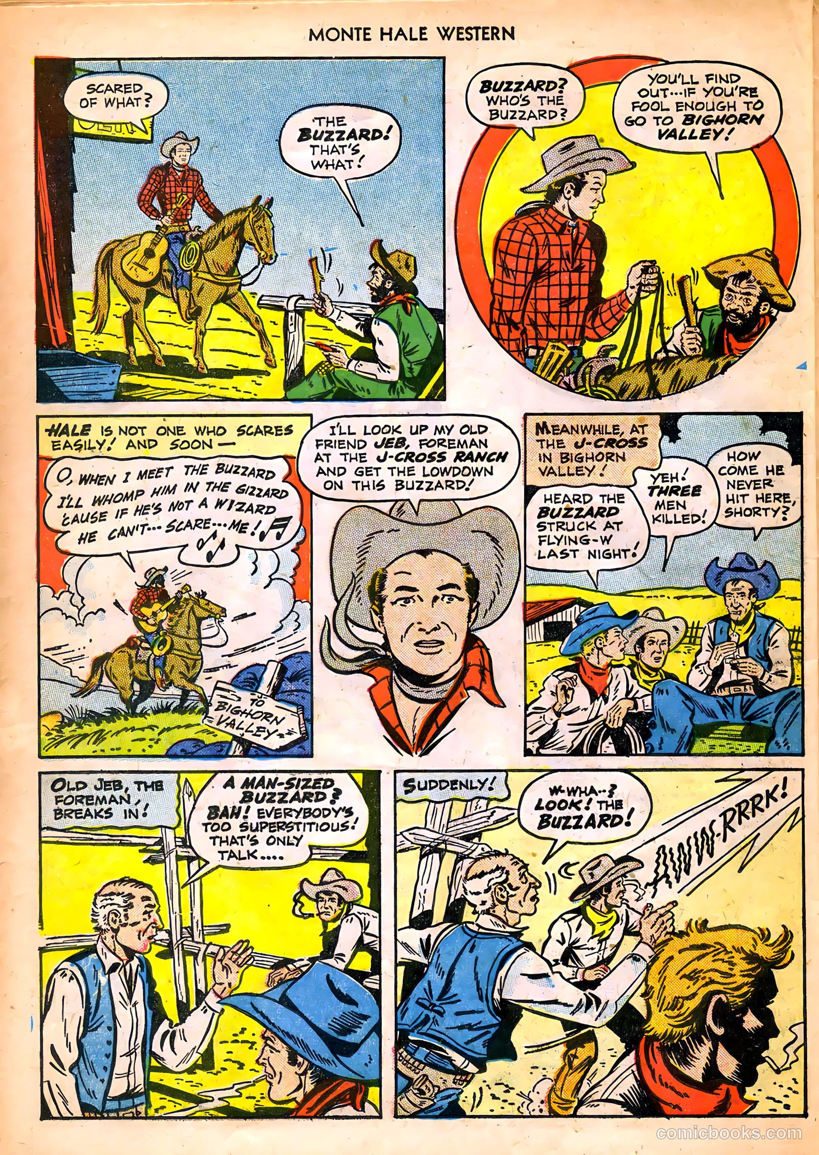 Monte Hale Western #44 (1950) — page 43 of 53