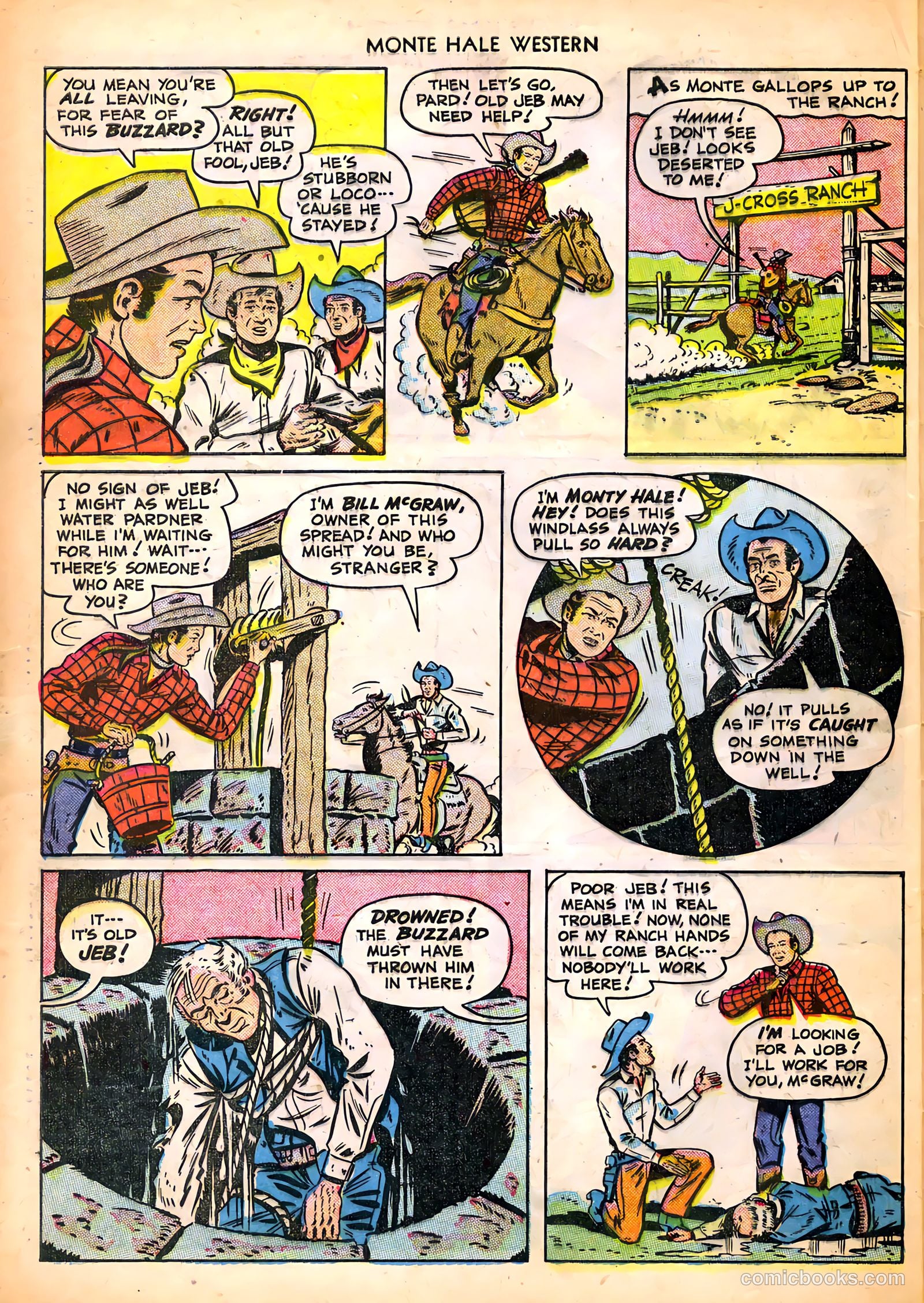 Monte Hale Western #44 (1950) — page 45 of 53