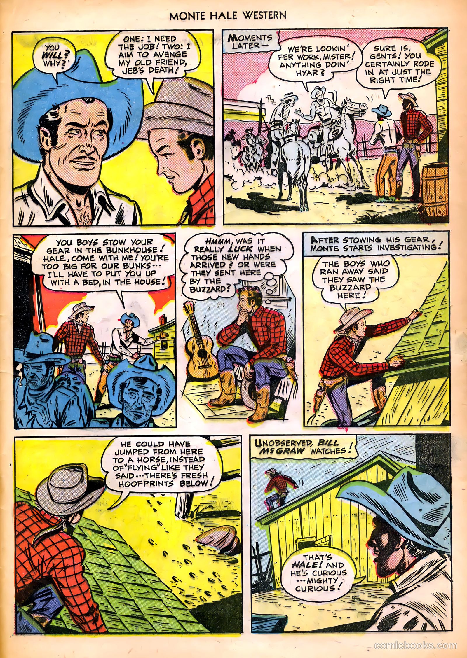 Monte Hale Western #44 (1950) — page 46 of 53