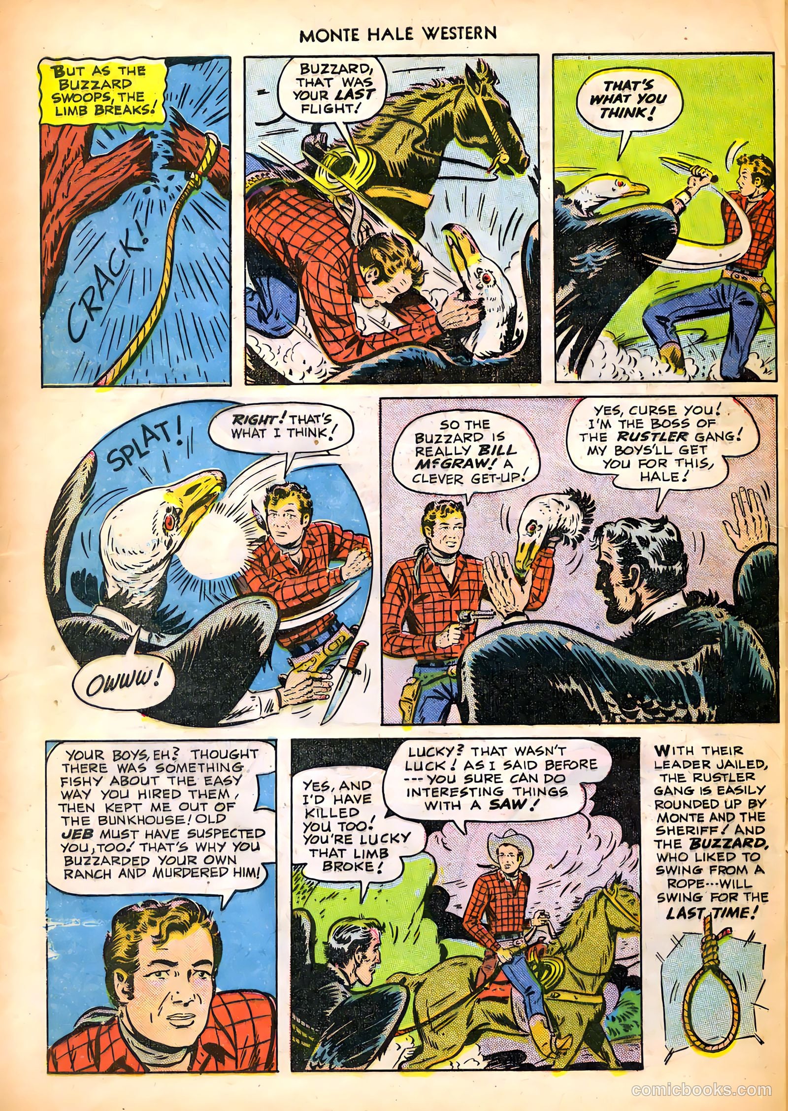 Monte Hale Western #44 (1950) — page 49 of 53