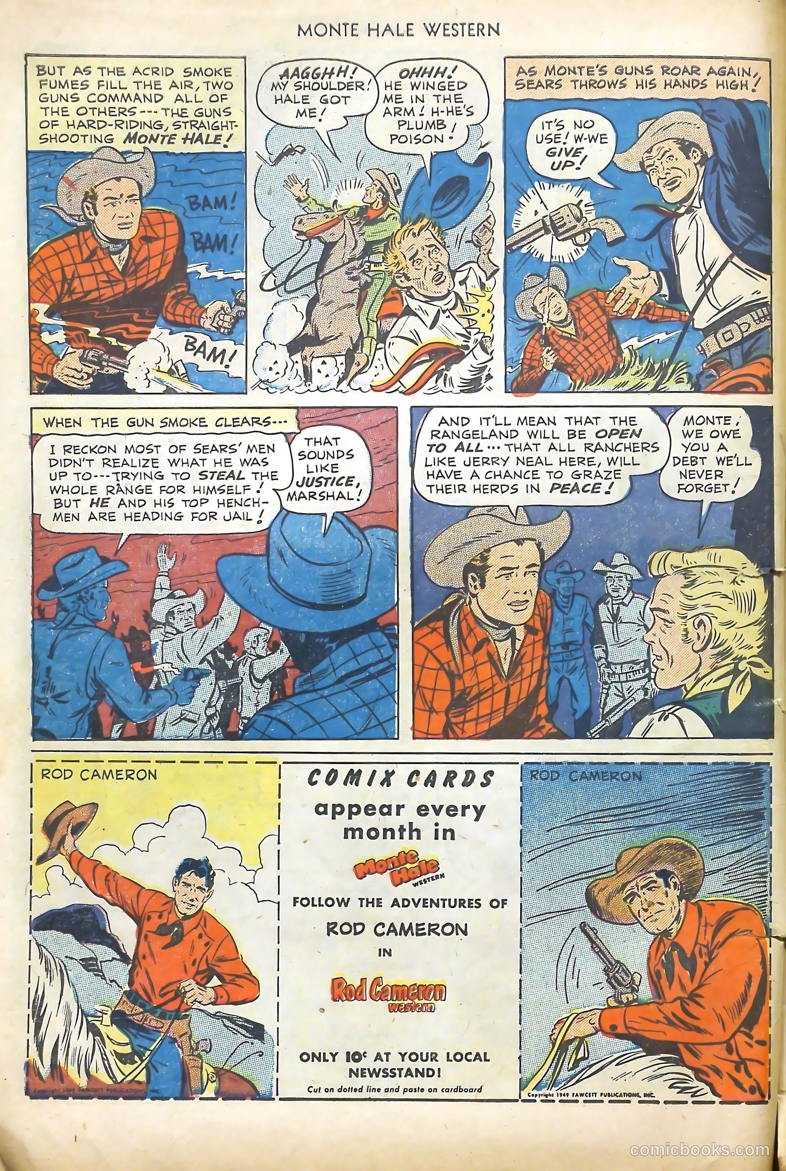 Monte Hale Western #45 (1950) — page 11 of 37