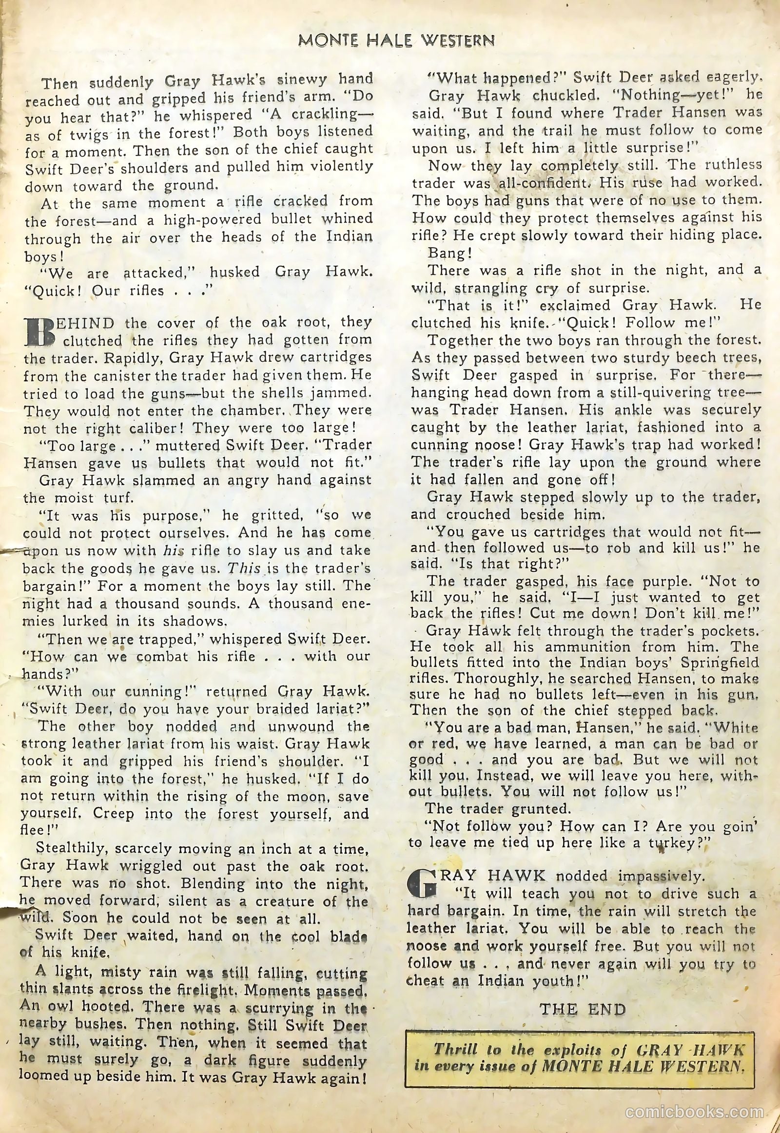 Monte Hale Western #45 (1950) — page 14 of 37