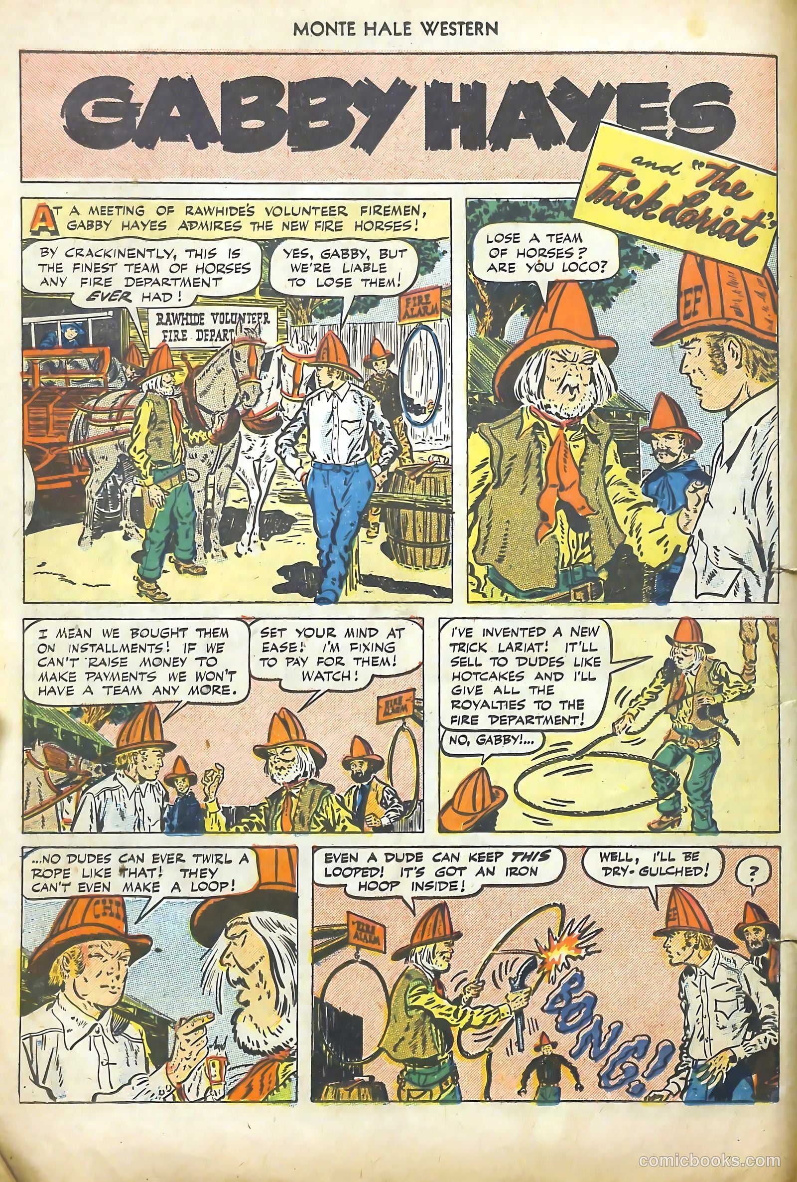 Monte Hale Western #45 (1950) — page 15 of 37