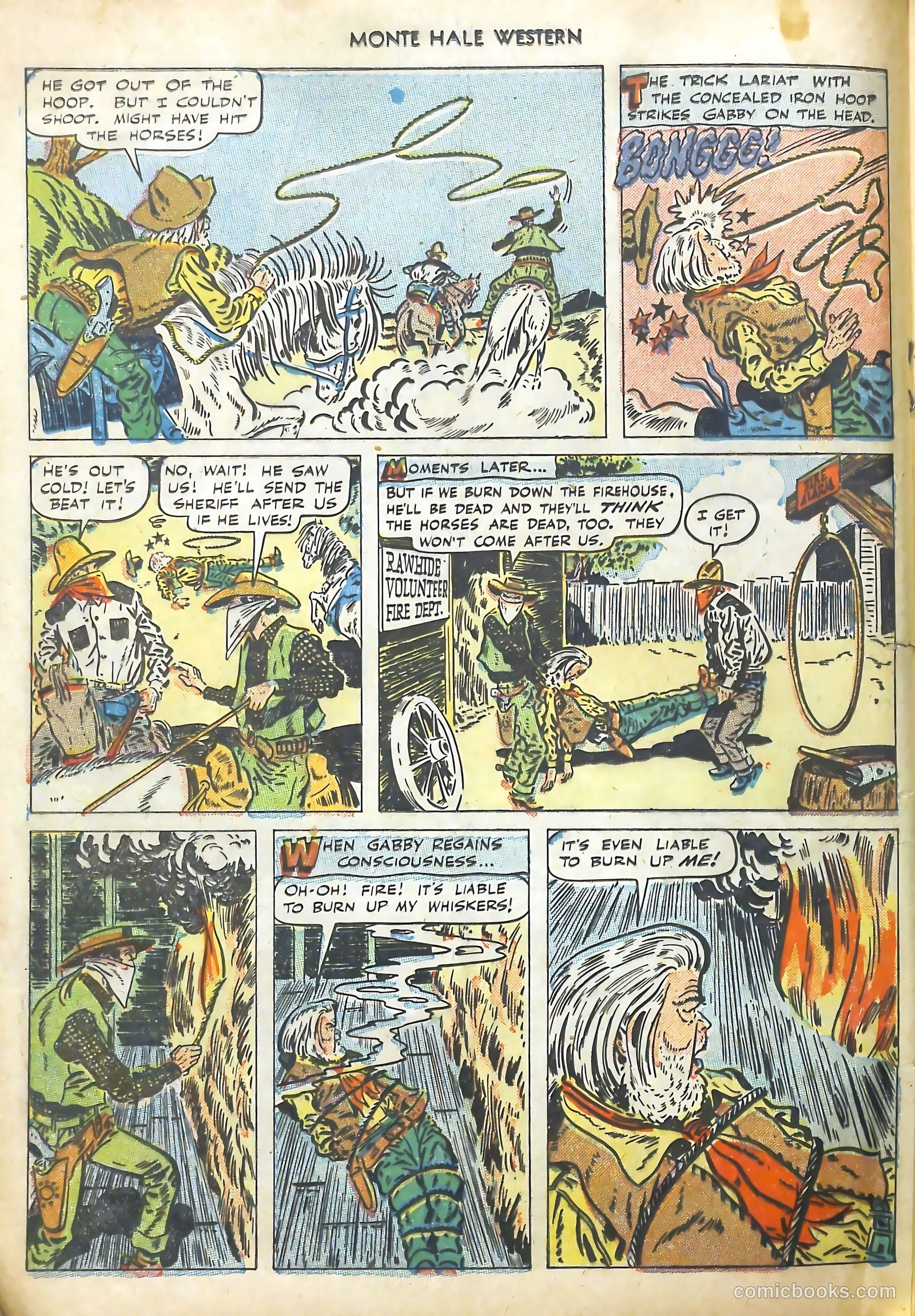 Monte Hale Western #45 (1950) — page 17 of 37
