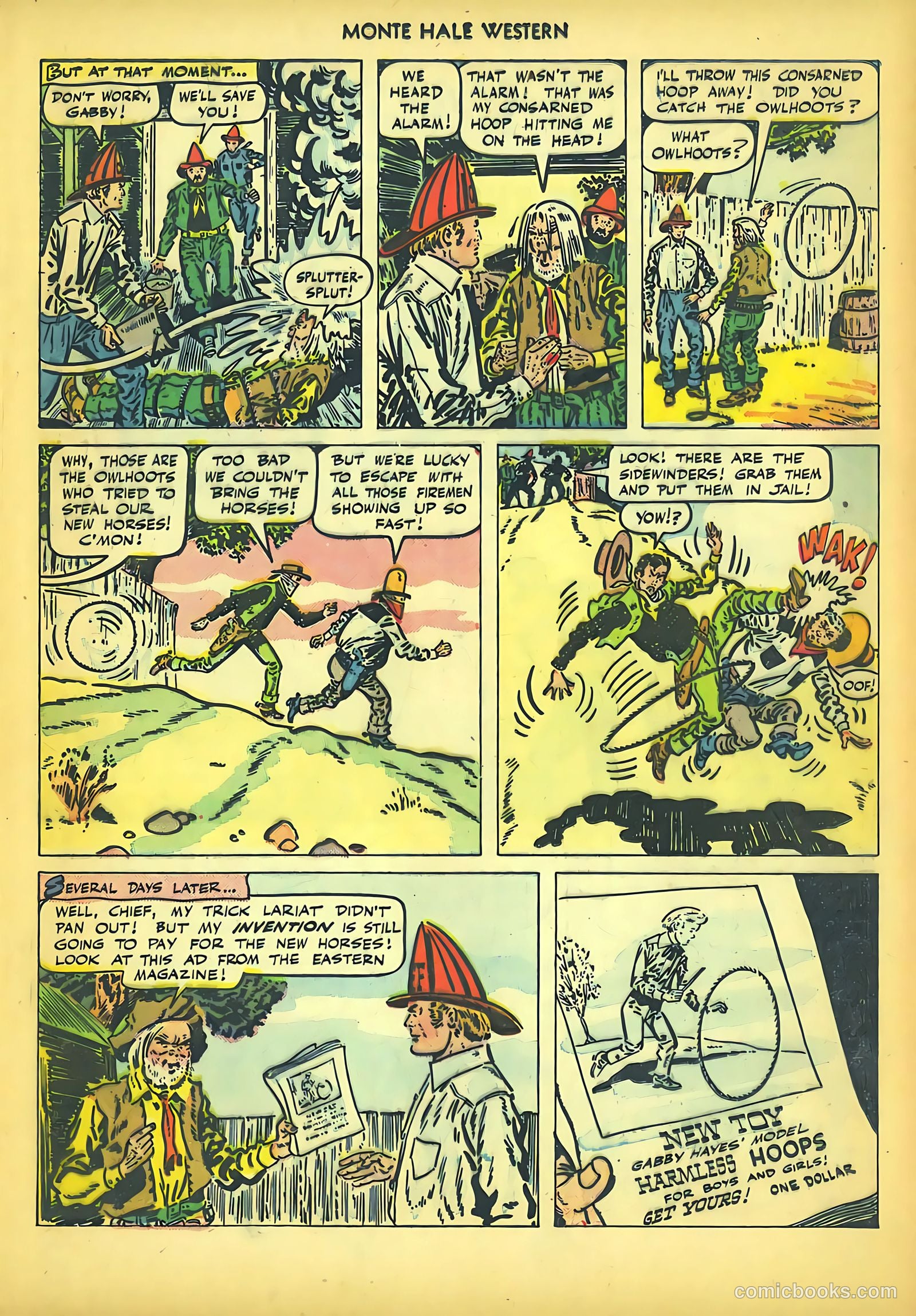 Monte Hale Western #45 (1950) — page 18 of 37