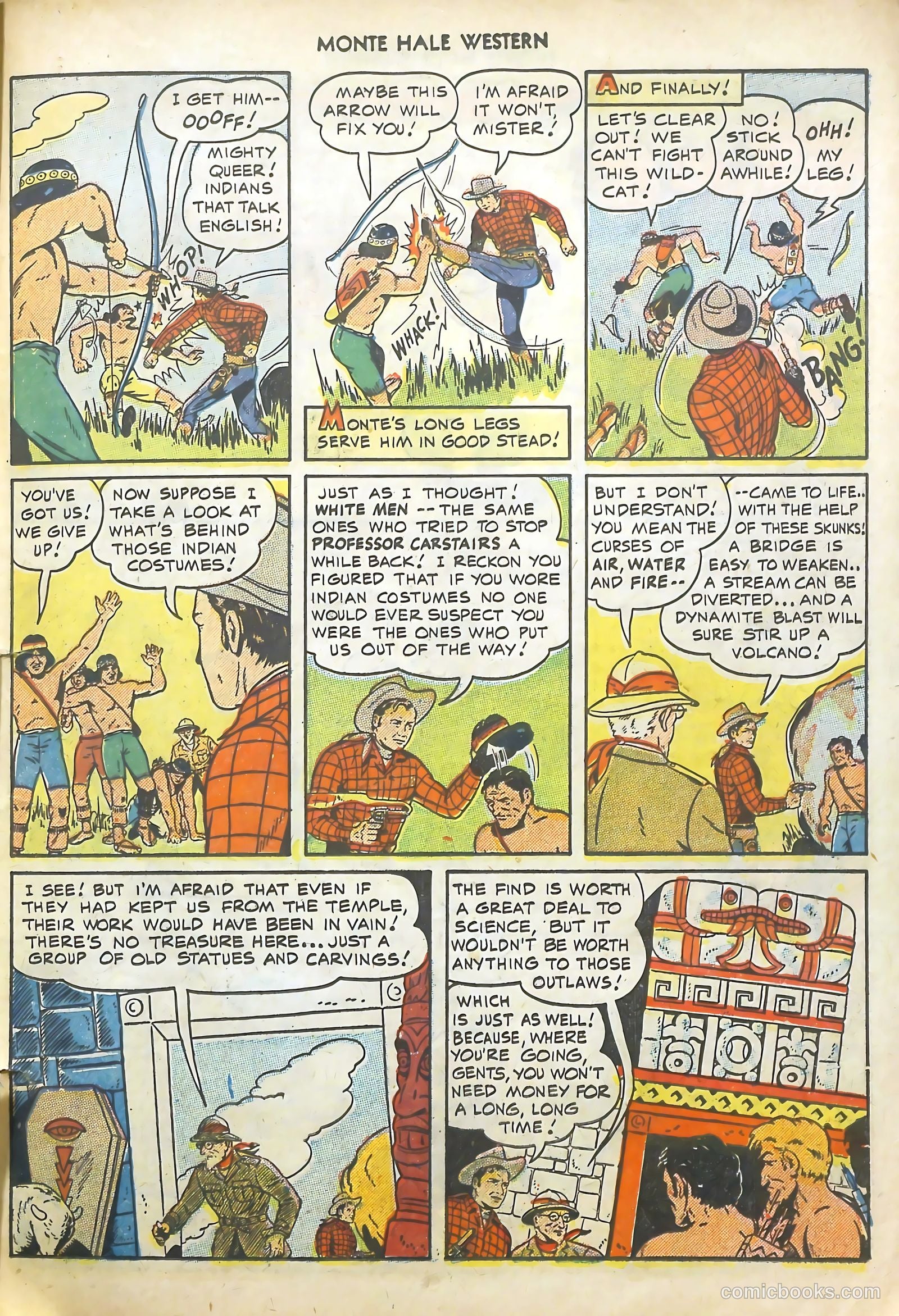 Monte Hale Western #45 (1950) — page 24 of 37
