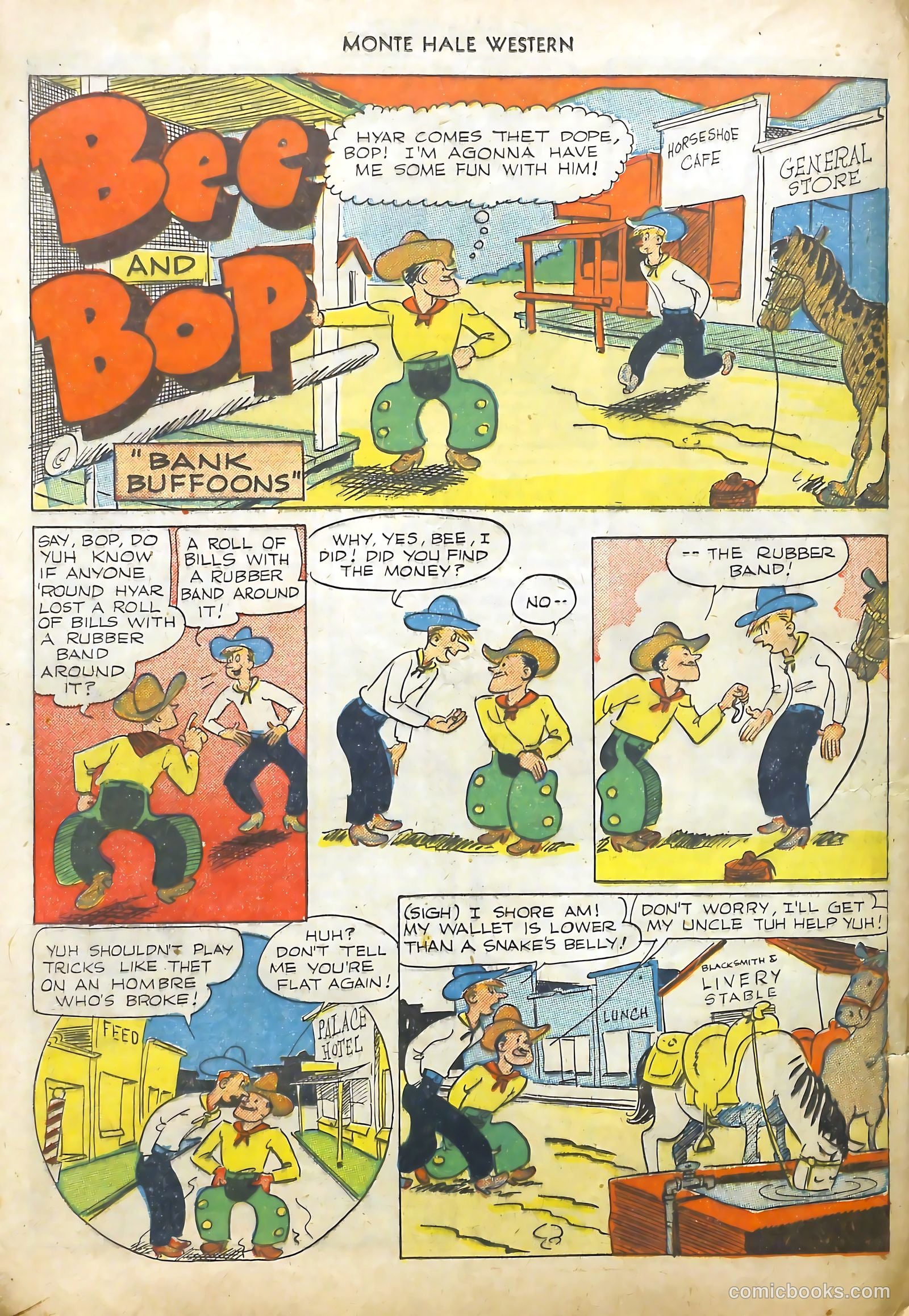 Monte Hale Western #45 (1950) — page 25 of 37