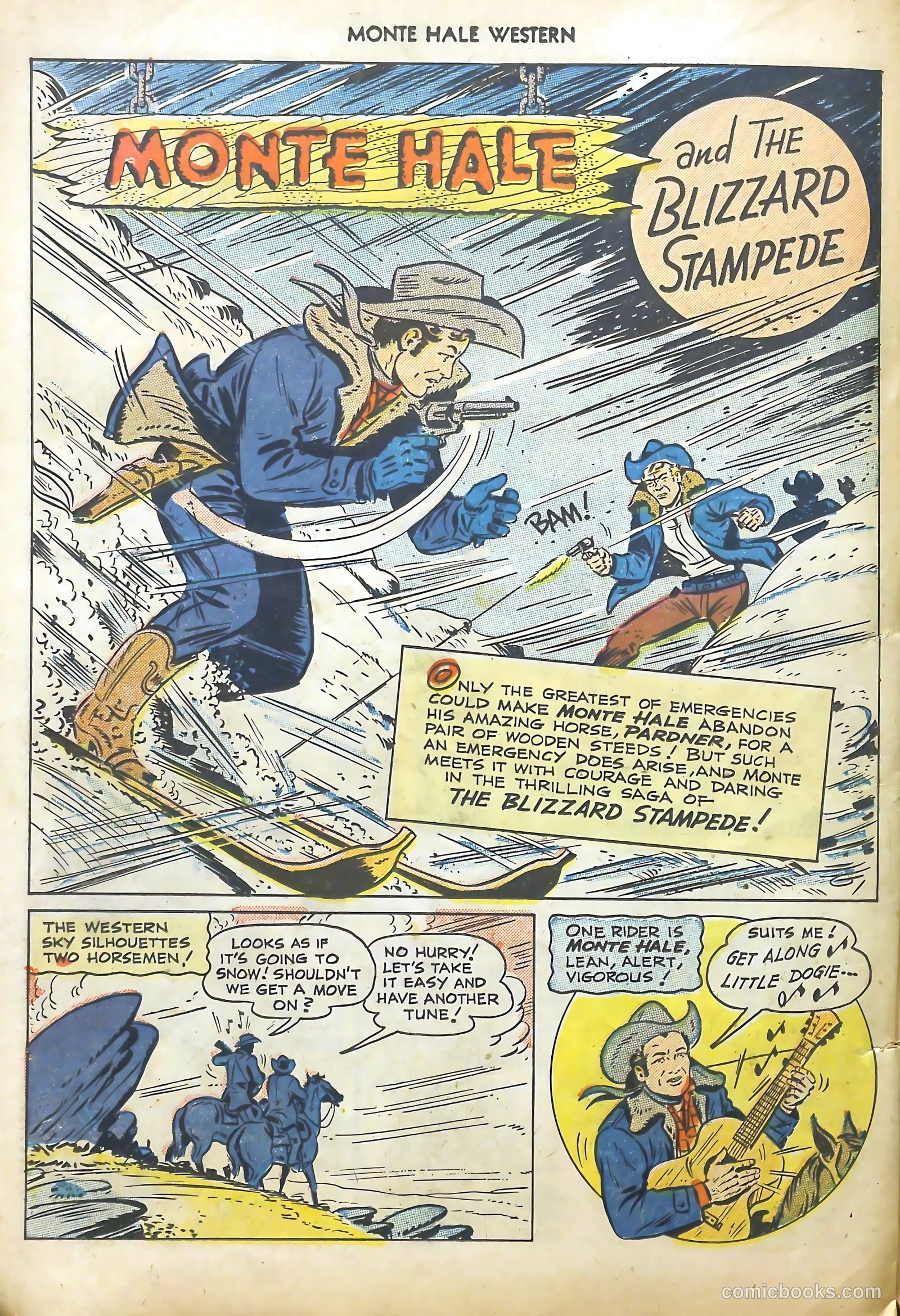 Monte Hale Western #45 (1950) — page 27 of 37